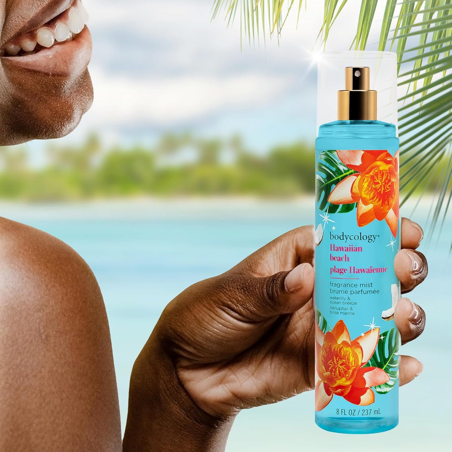 Long-Lasting Hawaiian Beach Body Mist - 8 Fl Oz | Refreshing Fragrance