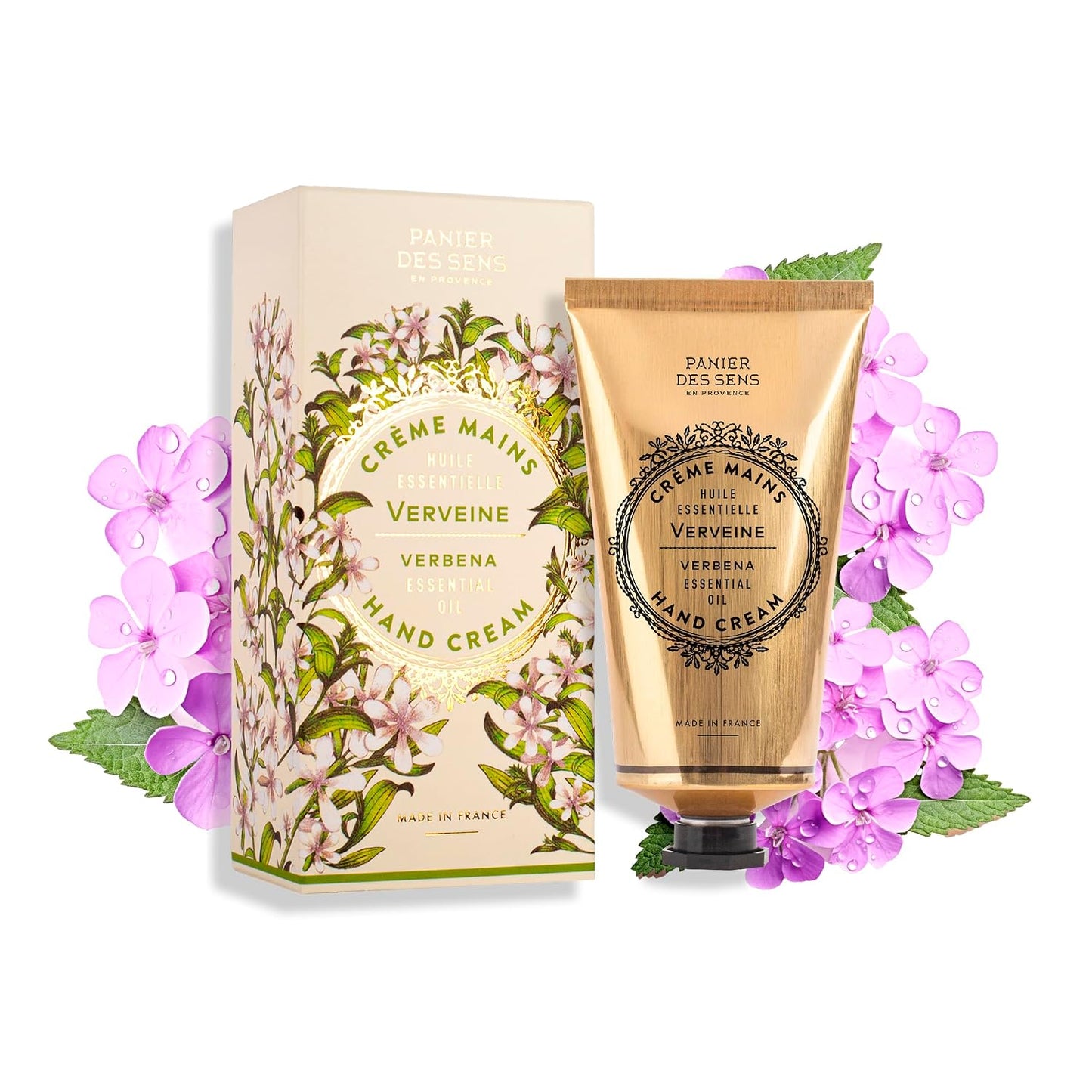 Sweet Almond Hand Cream - Moisturizing Lotion for Dry Skin | 97% Natural Ingredients, 2.5 Fl Oz
