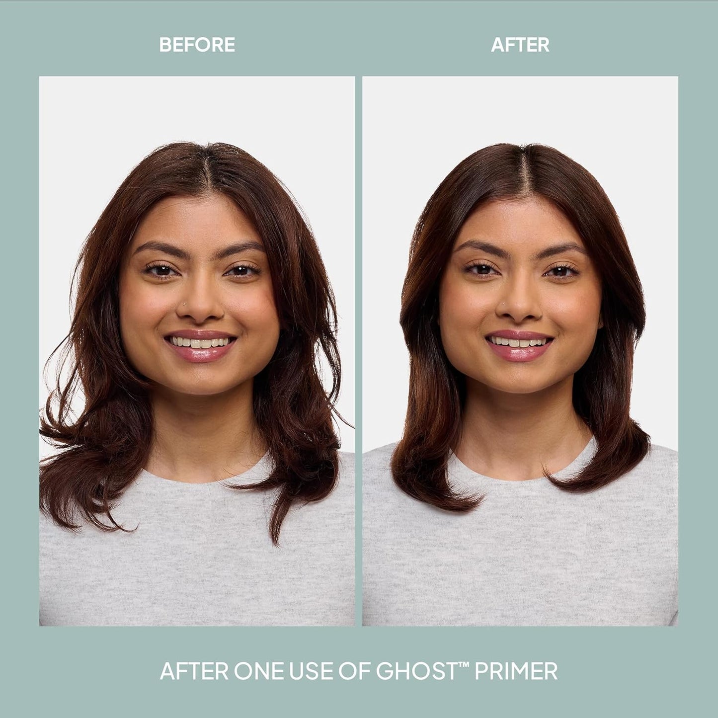 Ghost Primer Heat Protectant | Frizz Control Styling Cream with Morgina Oil - Vegan, Paraben-Free, Sulfate-Free