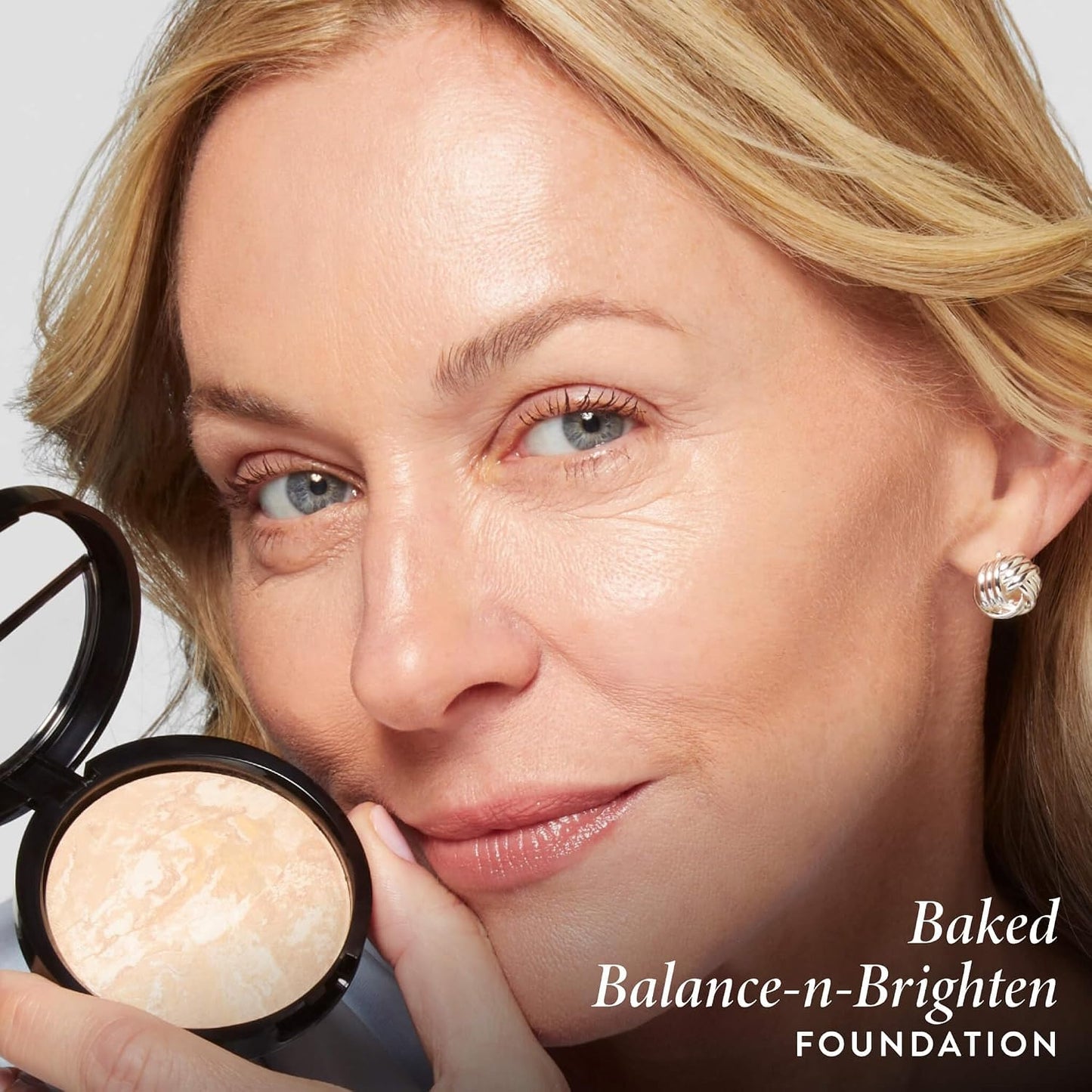 Line Smoother Full Face Kit - Fine Line Smoothing Primer, Baked Foundation & Concealer for Mature Skin | Porcelain
