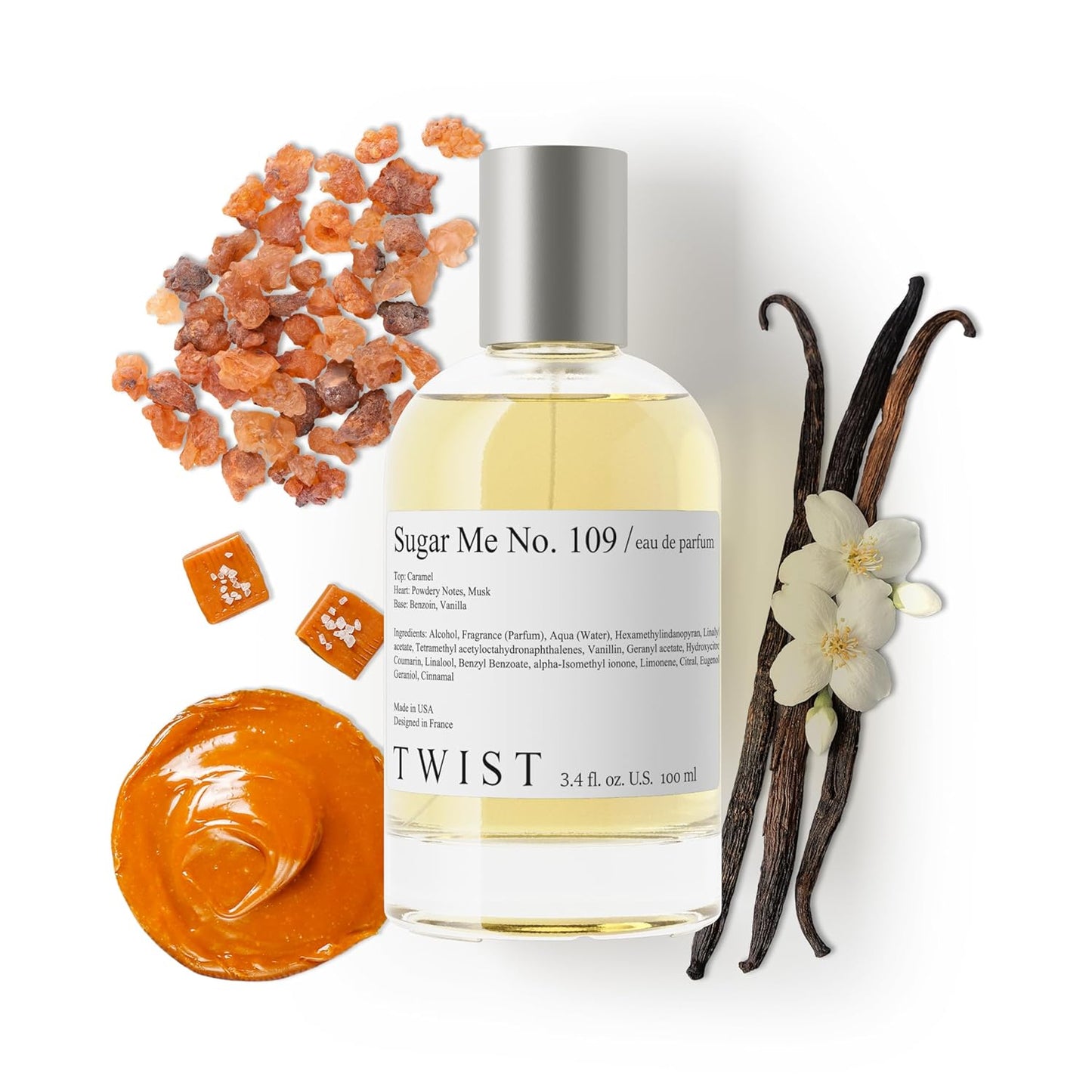 Eau De Parfum Inspired by Burberry Her - Long-Lasting Strawberry & Vanilla Fragrance Spray | 100 ml | Vegan & Clean Ingredients