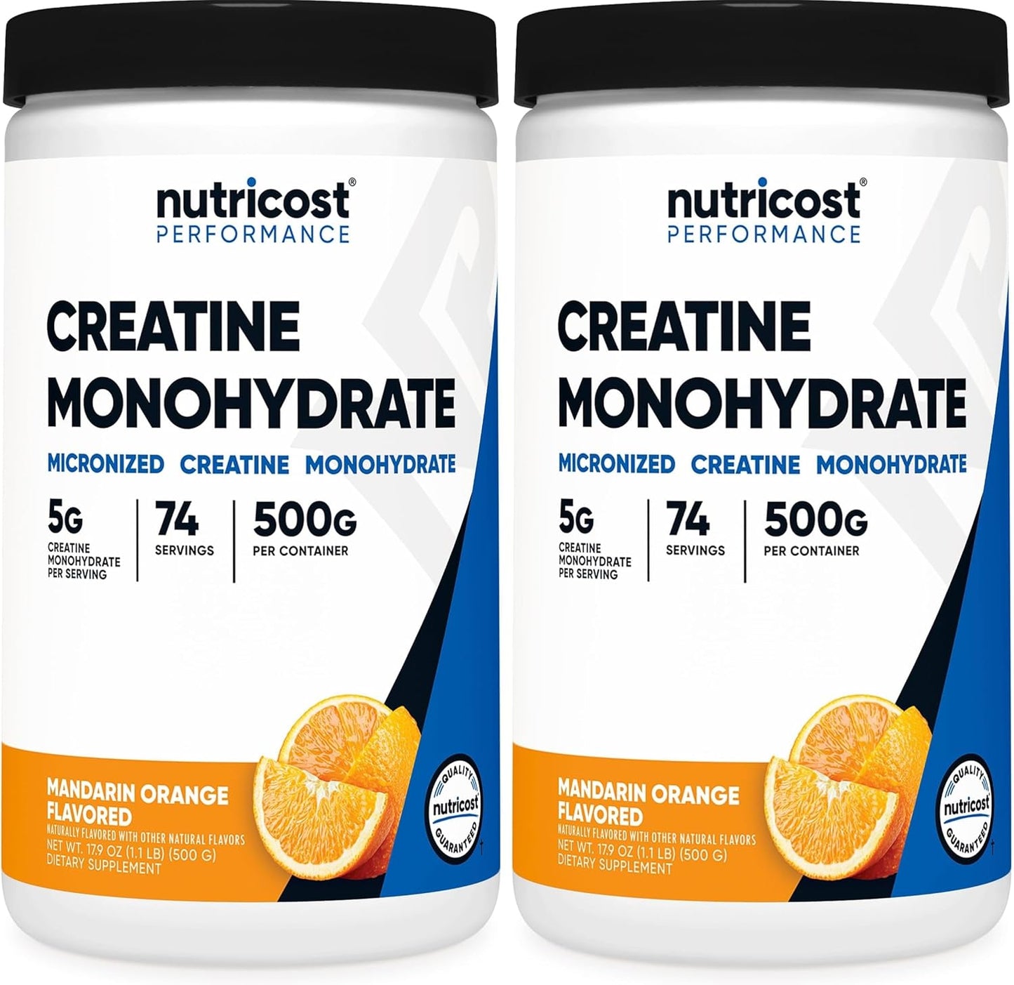 Creatine Monohydrate Micronized Powder - 5000mg Per Serving | 500g (17.9 Oz) - 100 Servings
