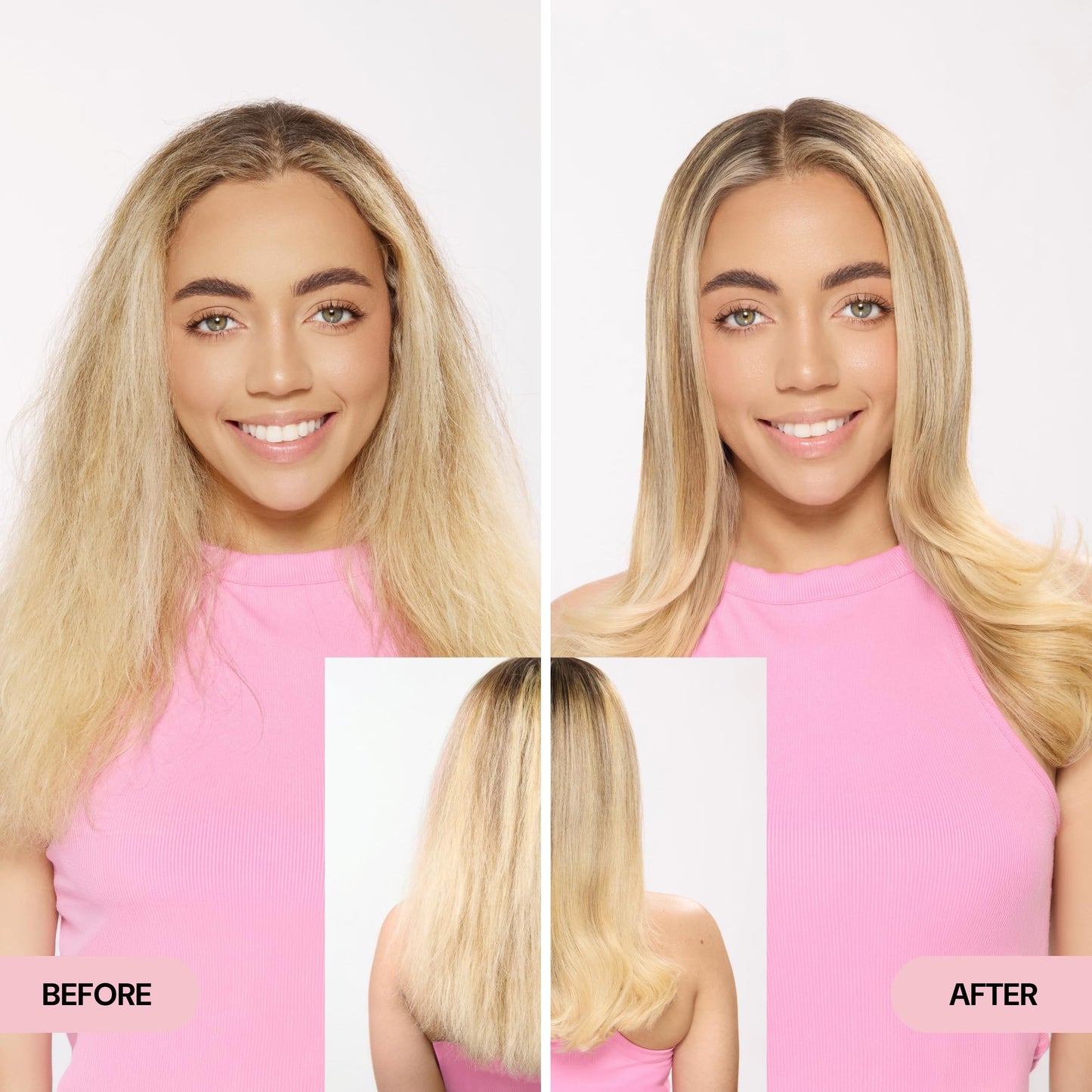 L’ANGE HAIR Frizz Care Smoothing Shampoo - Smoothing and Detangling Formula for Dry, Damaged & Frizzy Look - Sulfate Free, Frizz Control Shampoo for Soft, Polished and Manageable Hair - 8 Fl Oz