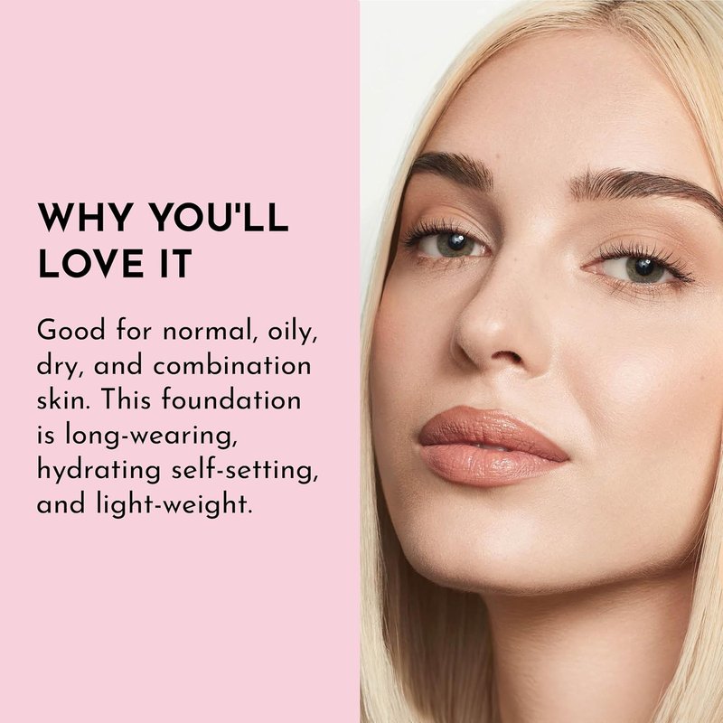 LAWLESS Conceal The Deal Foundation - Long-Wear Full-Coverage in Seashell