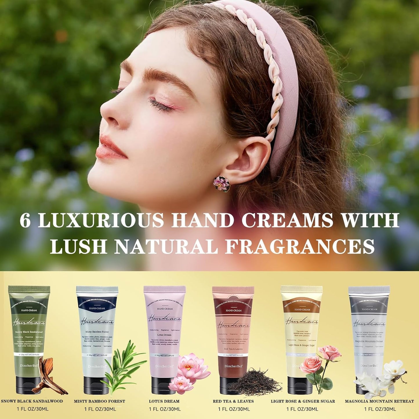 Hand Cream Set - 24 Travel Size Moisturizing Lotions for Dry Skin | Perfect Holiday Gift for Women
