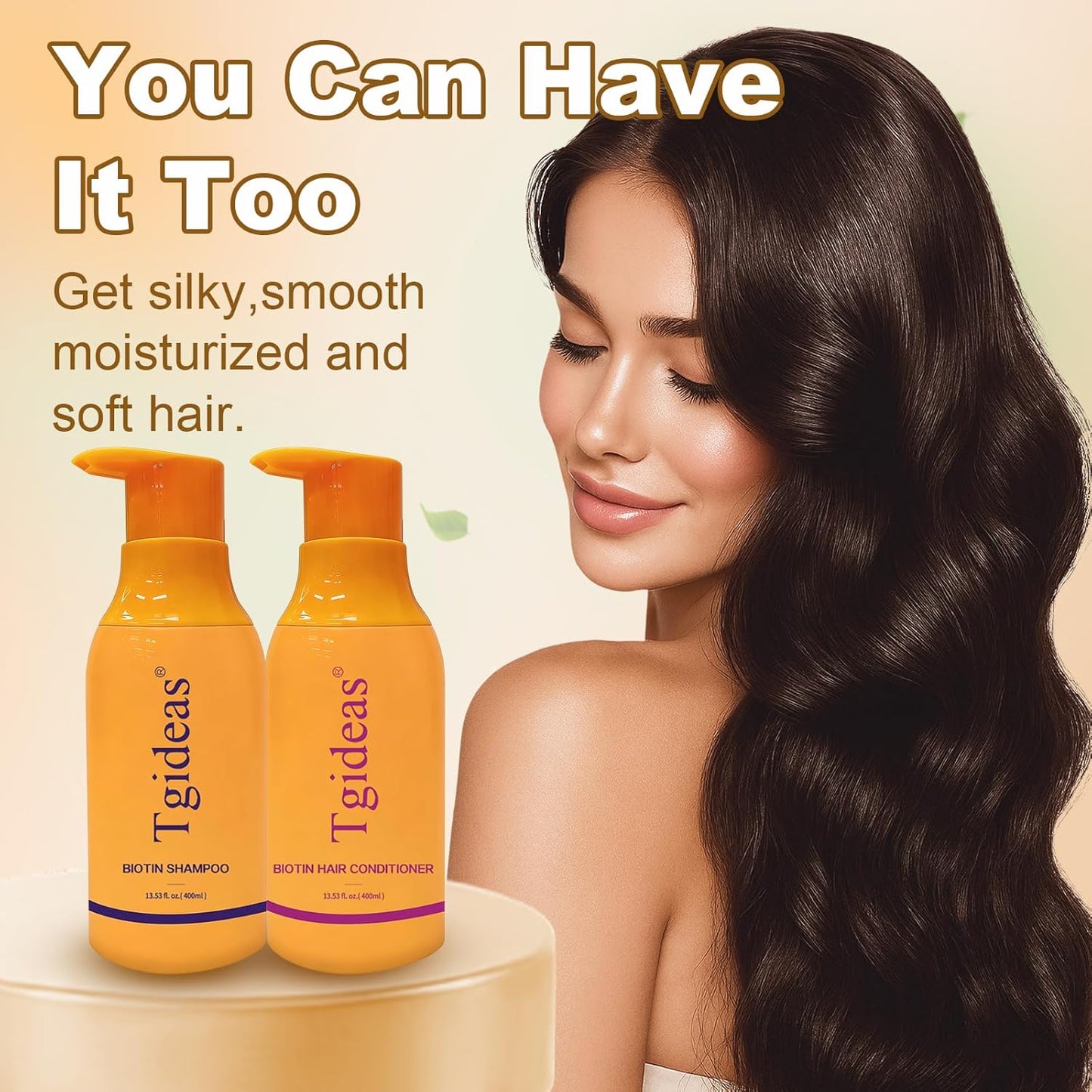 Anti-Thinning Biotin Shampoo & Conditioner Set | Thickening & Strengthening for Hair Loss - 13.53 fl. oz x 2