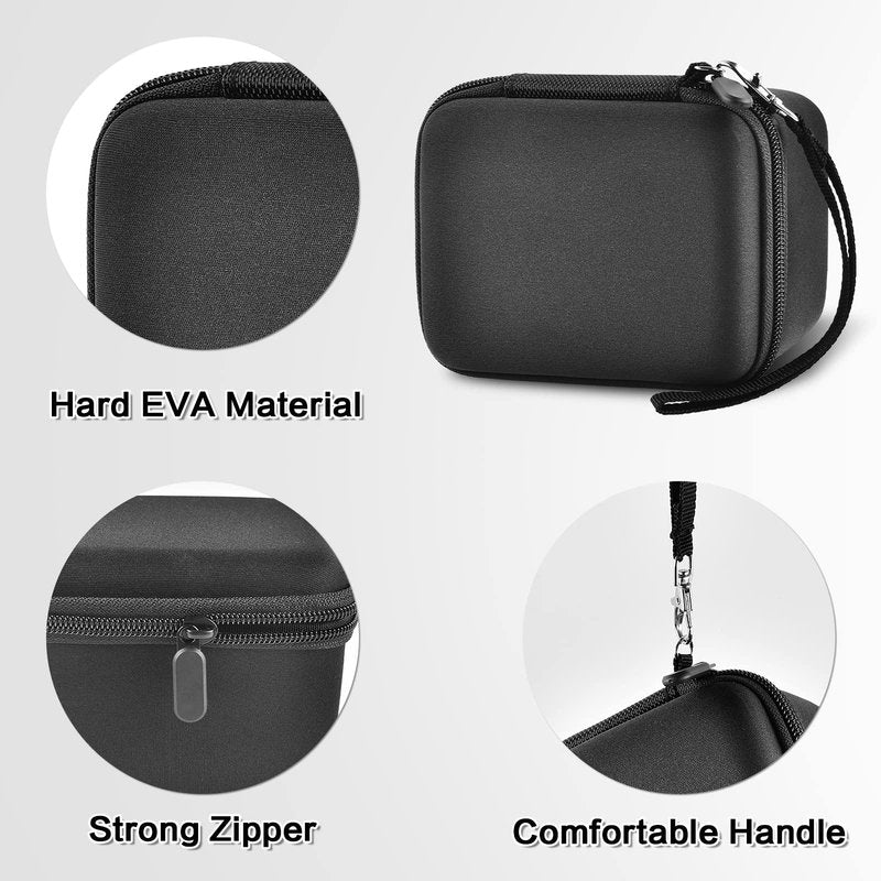 Comecase Vlogging Camera Case Compatible with for Duluvulu/for VJIANGER/for JGIPL/for TEBNGIHNM 4K Digital Cameras for Youtube. Vlog Camera Carrying Storage Interior: 5×3.8×3.2" (Box Only)
