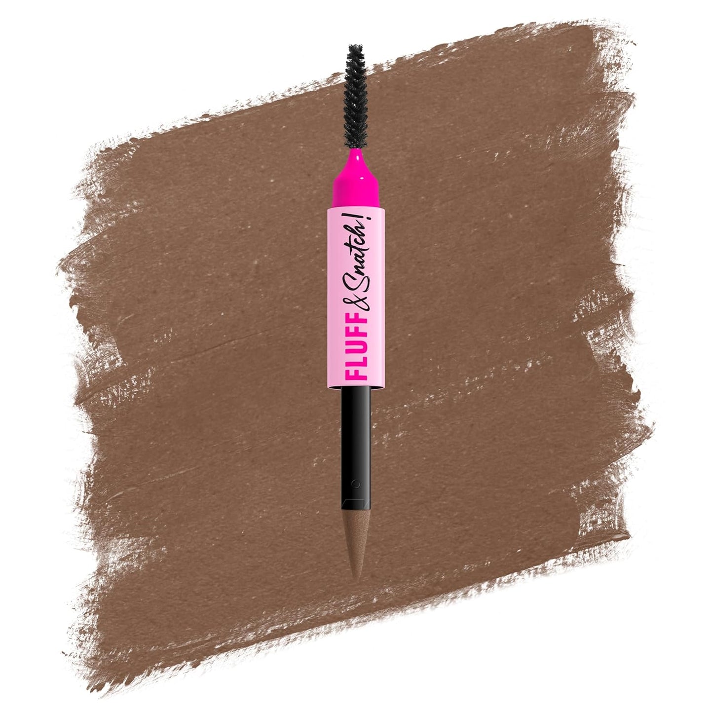 NYX Fluff & Snatch Brow Powder Pen - Cream To Powder Eyebrow Pencil For Soft, Defined Brows | Smudge-Resistant - Taupe