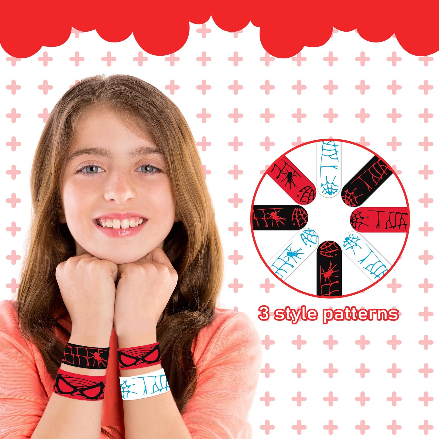 TLTSDWQ 24Pcs Birthday Party Supplies Favors,Slap Wristband Set,Best for Fill Up the Goodie Bags