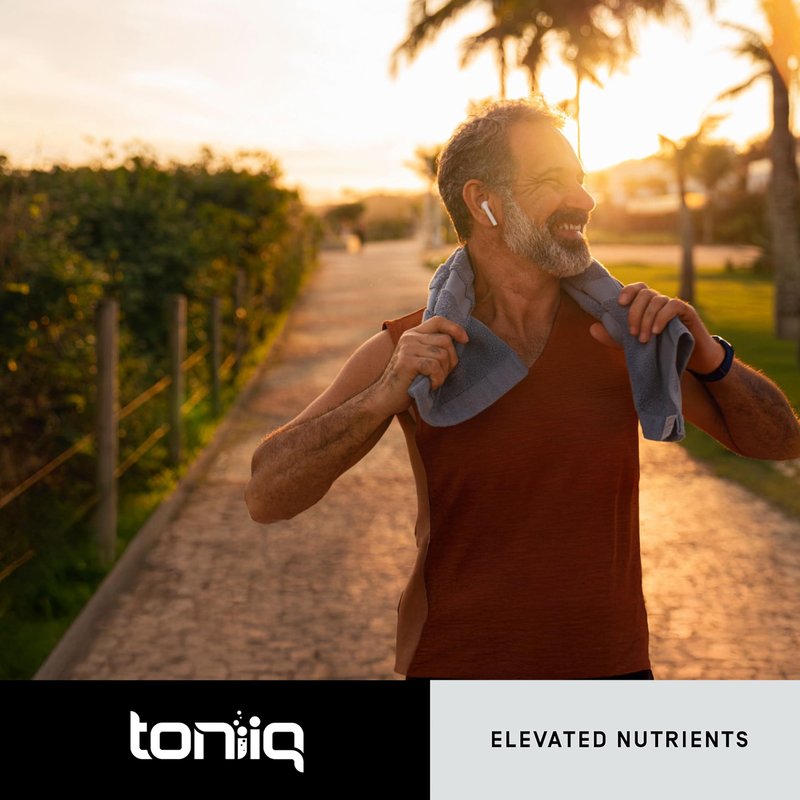 Toniiq NMN 12-in-1 Complex – 5 Liposomal Ingredients NMN, NAD+, CoQ10, Spermidine & Apigenin for Enhanced Absorption – Plus Resveratrol, Fisetin, Berberine & More – 90 Vegetarian Capsules