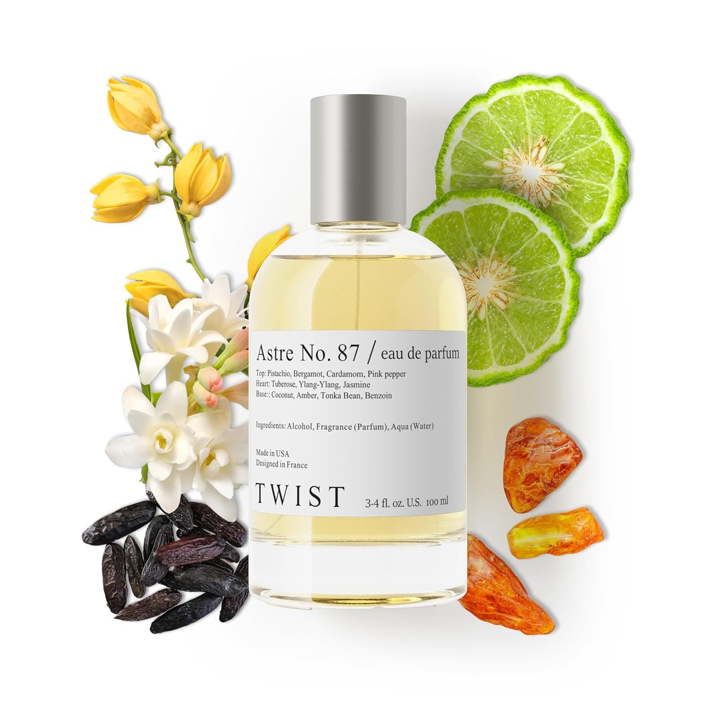 Eau De Parfum Inspired by Burberry Her - Long-Lasting Strawberry & Vanilla Fragrance Spray | 100 ml | Vegan & Clean Ingredients