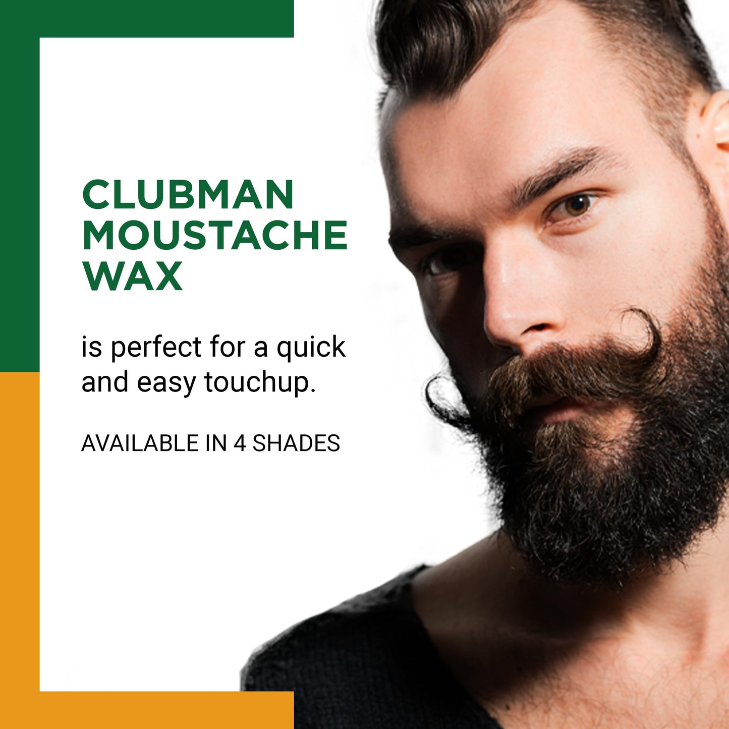 Clubman Moustache Wax Neutral 0.50 oz