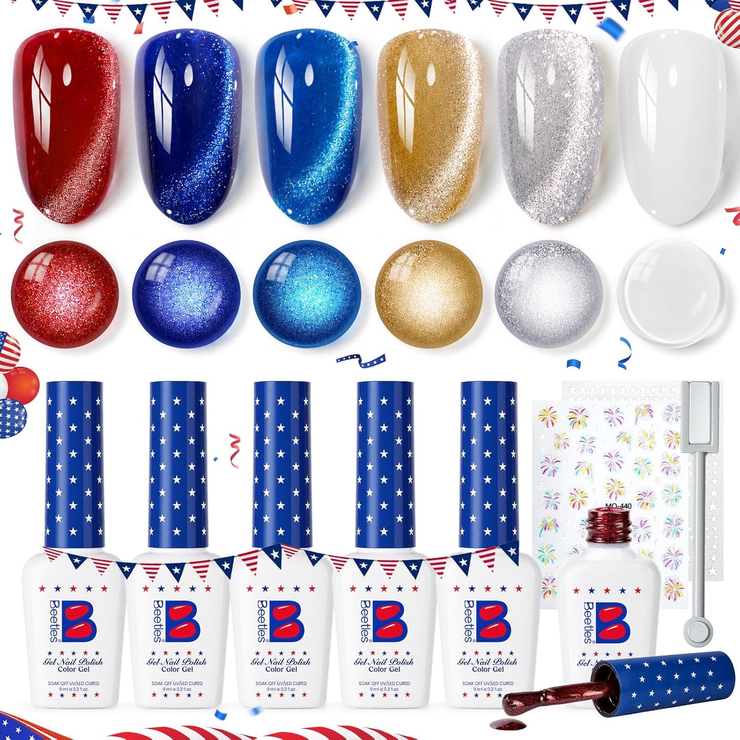 Neon Gel Nail Polish Set - 6 Vibrant Summer Colors | Sheer Translucent Effect for UV French Nail Art
