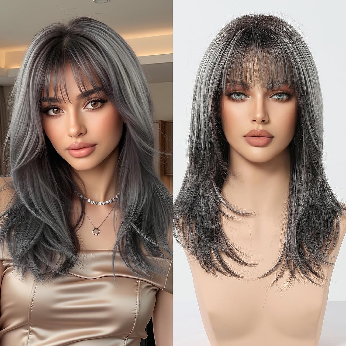 Long Blonde Wig - Natural Looking Heat Resistant Synthetic Hair | Perfect for Daily Wear & Parties
