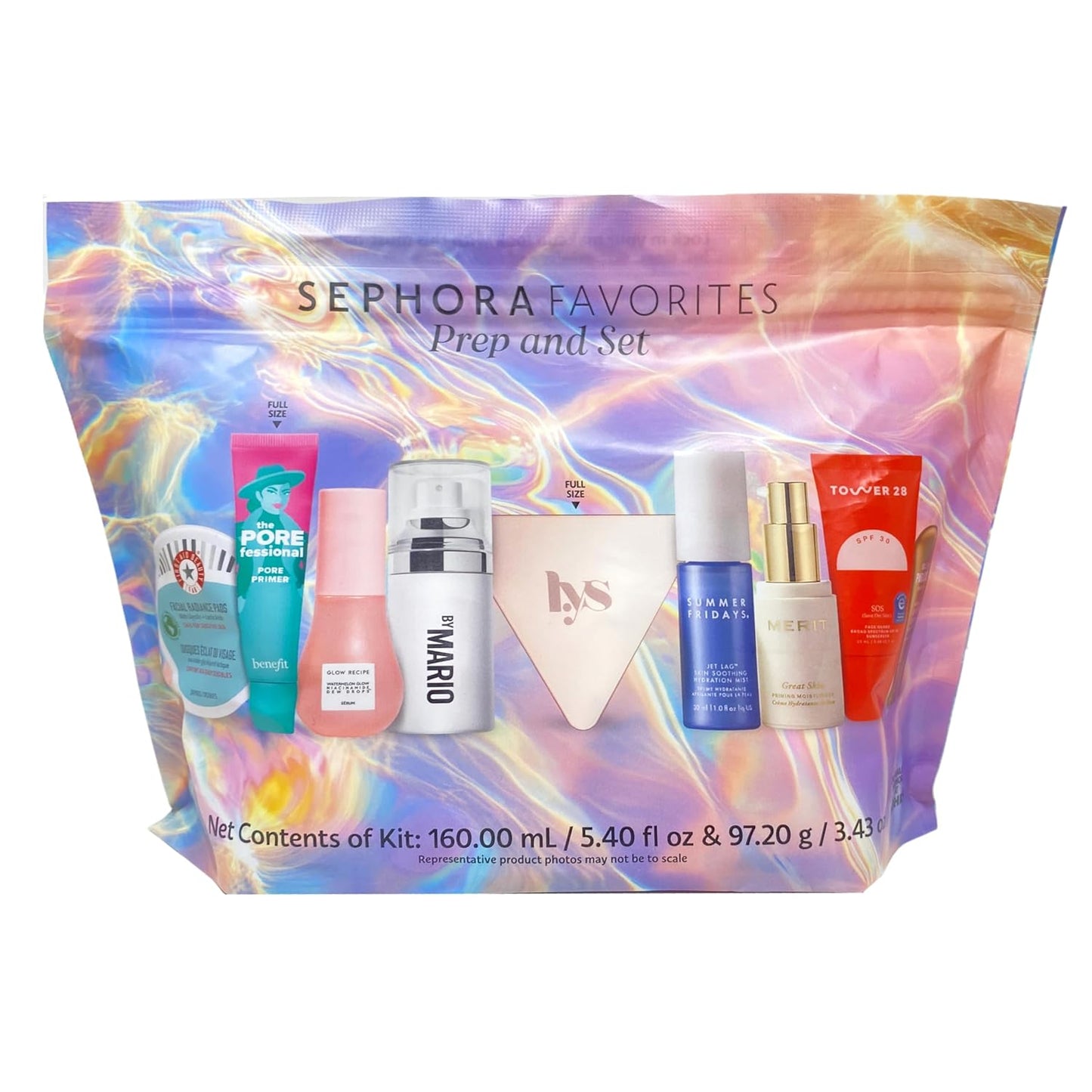 Sephora Favorites Makeup Set - 9-Piece Skincare & Primer Essentials for Flawless Finish