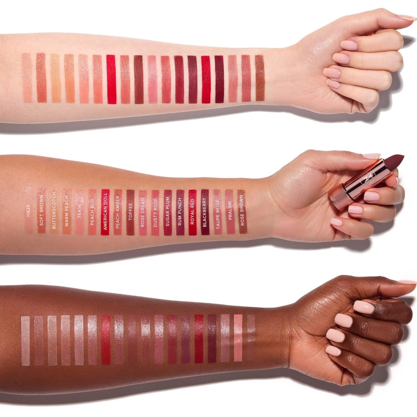 Anastasia Beverly Hills Matte Lipstick - Full-Pigment Long-Wearing Matte Lip Color with Smooth Comfortable Finish for Soft Velvet-Looking Lips - Rum Punch