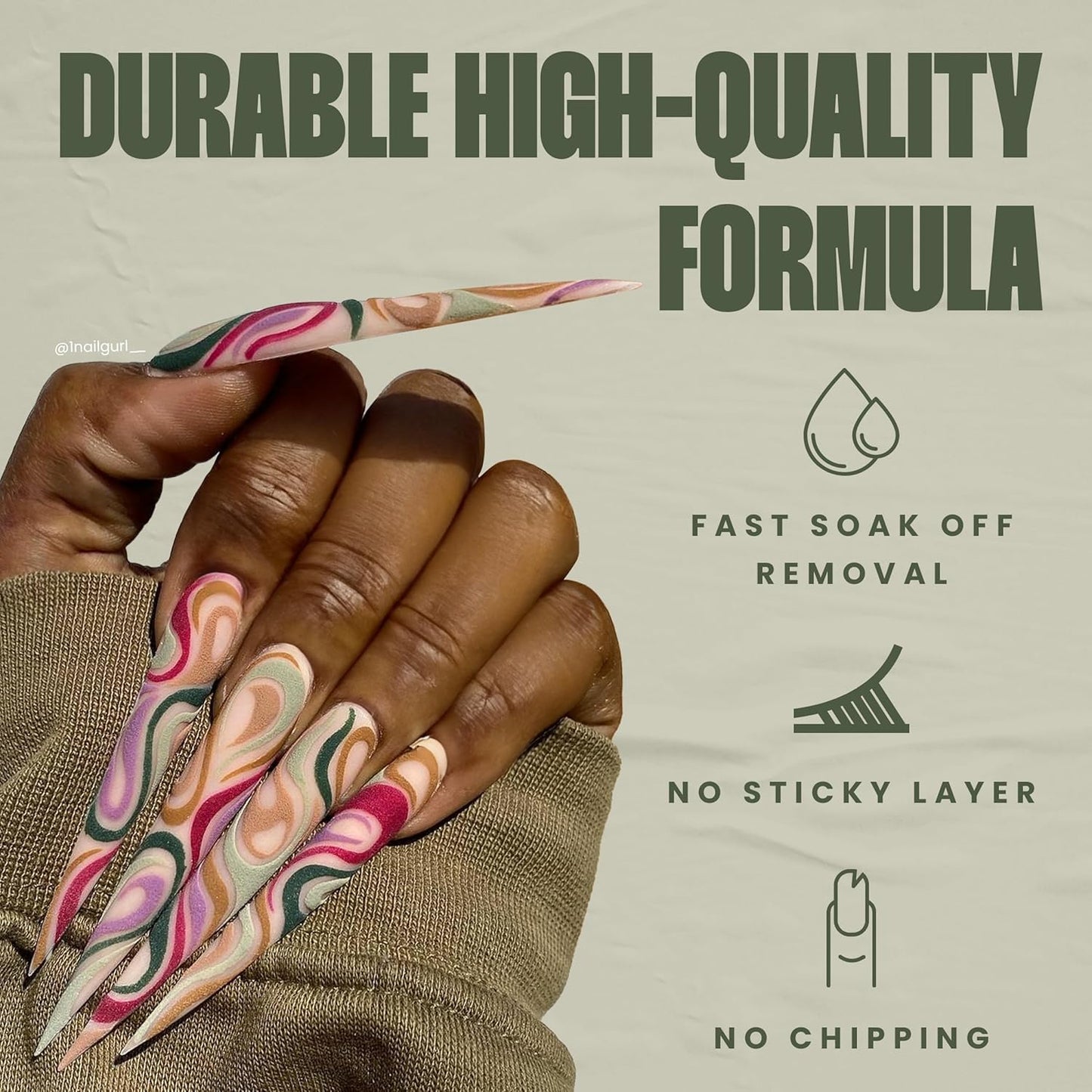 V Beauty Gel Top Coat Nail Polish - Matte Finish, Long-Lasting & No Chip | 15 ml for Stronger Nails
