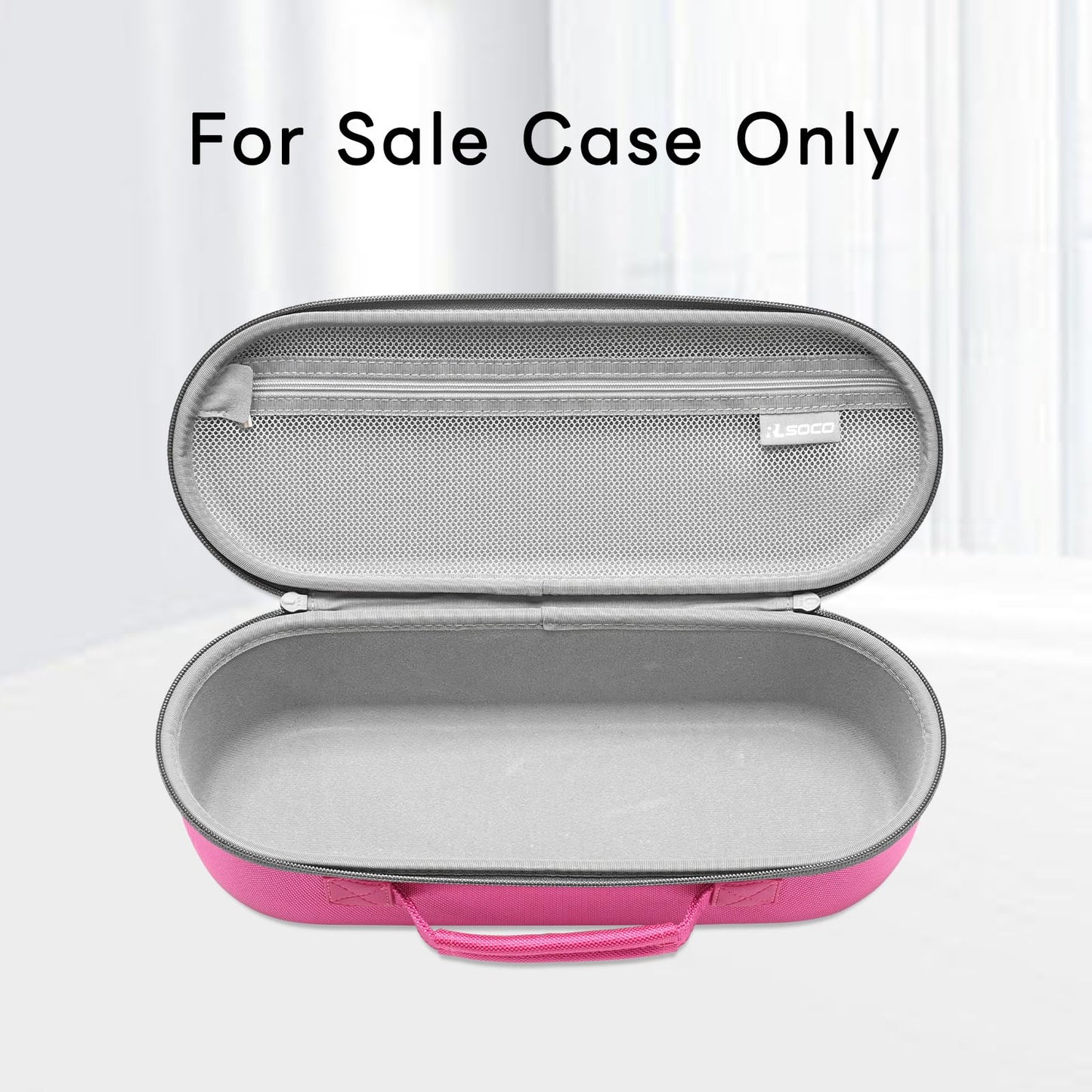 RLSOCO Travel Case for Dyson Supersonic/Supersonic Nural Hair Dryer & Dyson Airwrap/Airwrap i.d./Airwrap Co-anda2x Multi-Styler, Storage Hair Dryer/Airwrap Only for easy travelling - Pink