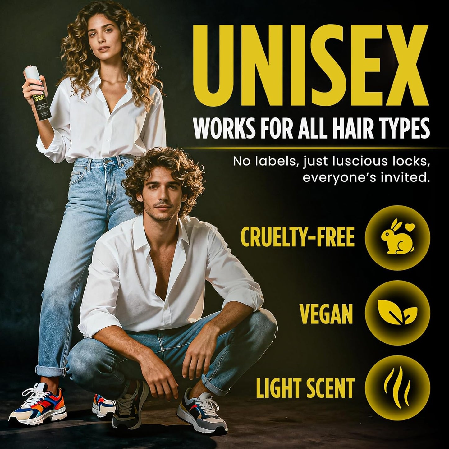 Epocha Sea Salt Hair Spray - 100% Natural Kelp & Argan Oil - Texturizing Beach Waves & Volume | 6.8oz