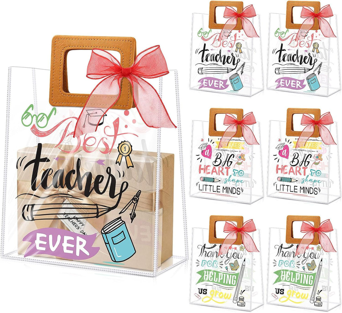 Reusable Floral Mothers Day Gift Bags - 30 Pcs Medium Plastic Tote Bags with Handles | 9x8x3 Inch Waterproof Wrap for Mom & Grandma