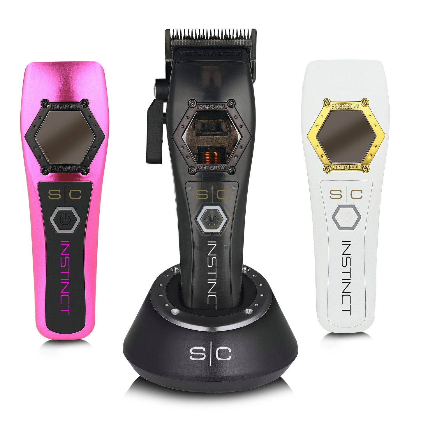 Stylecraft Instinct Metal Edition Hair Clipper Professional IN2 Vector Motor with Intuitive Torque Control