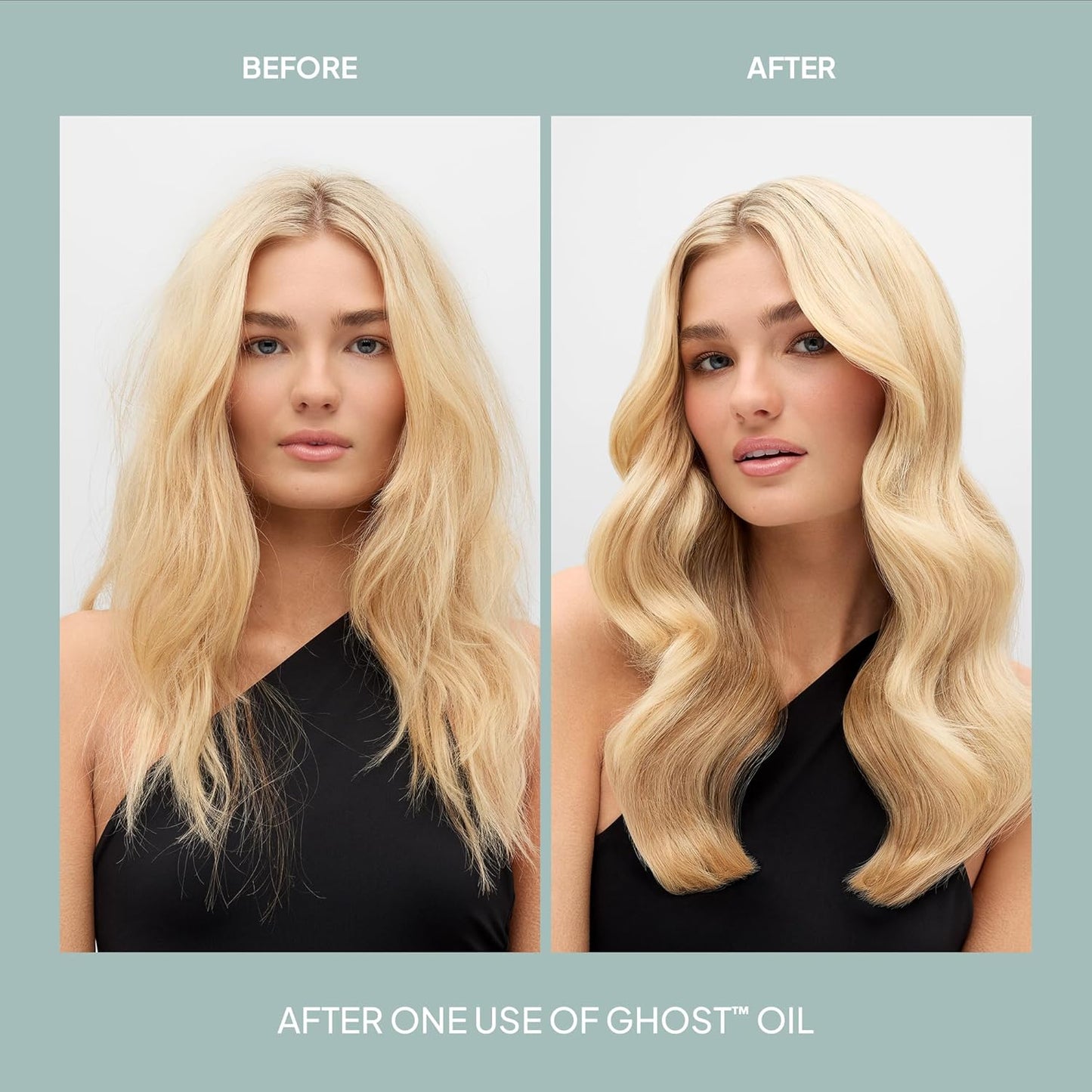 Ghost Oil - Weightless Hair Oil for Fine to Medium Hair - Smooth Frizz & Add Shine | Paraben-Free, Gluten-Free