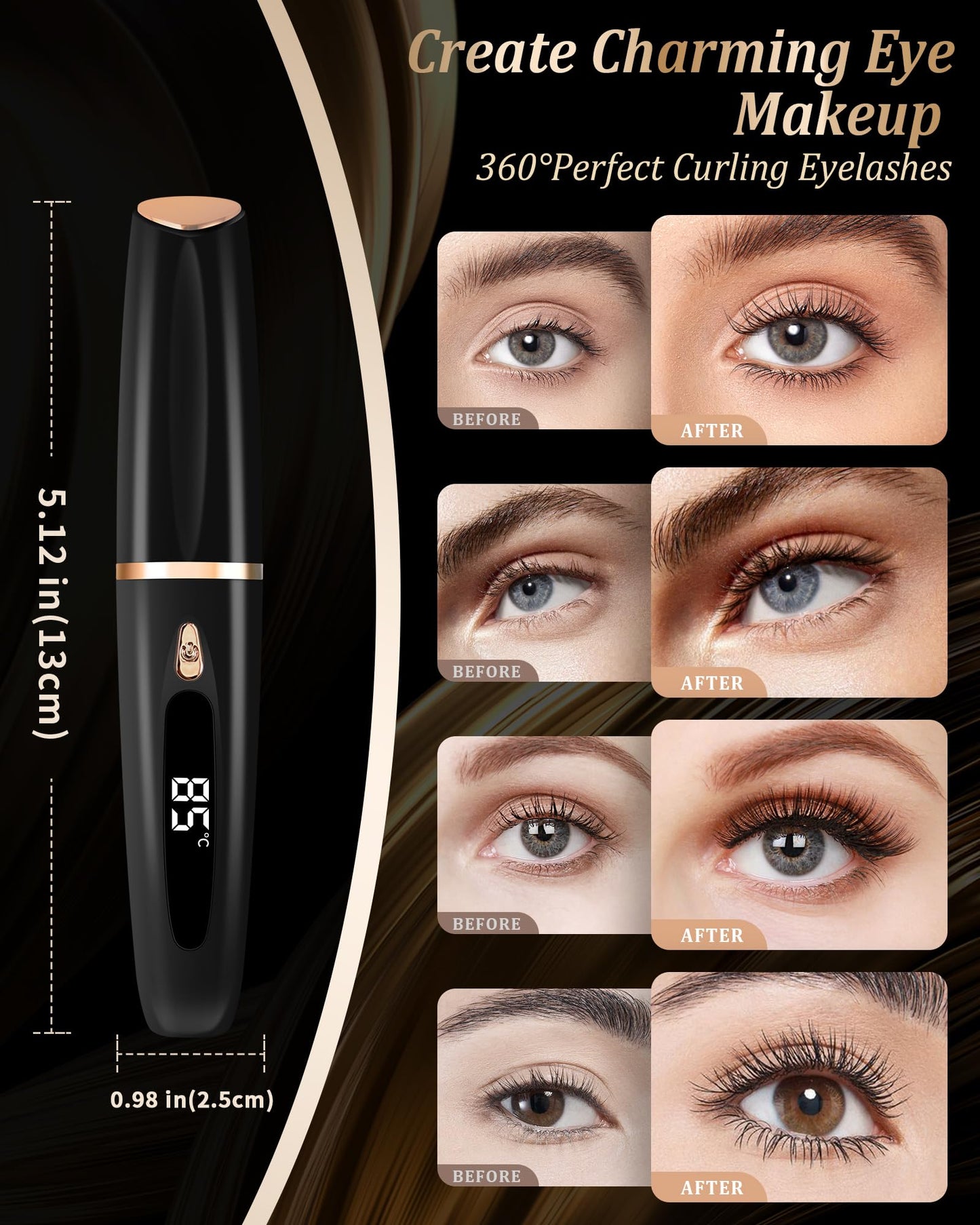Heated Eyelash Curlers