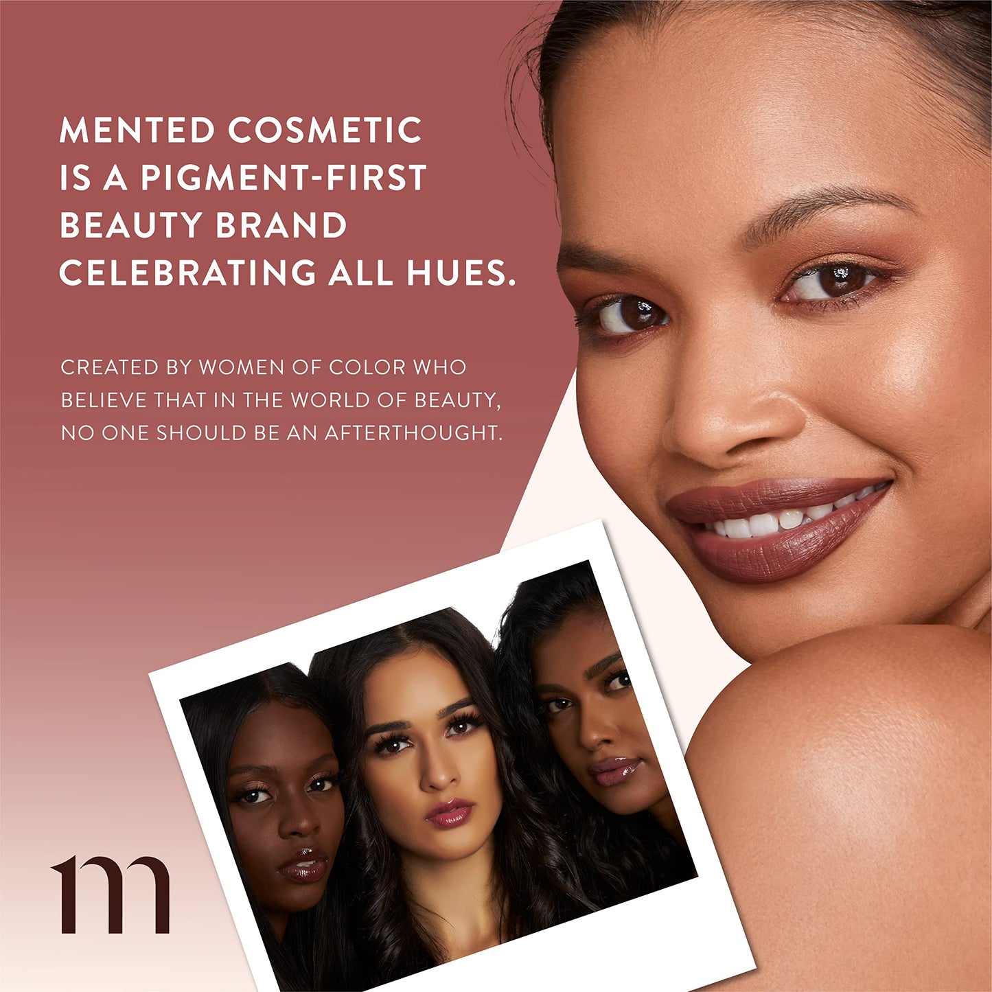 Mented Cosmetics Lip Gloss for Women Tinted Lip Balm Stain, Long Lasting Buildable Moisturizing Lipgloss Lipstick Topper, Made in USA, Cruelty Free Vegan Makeup, Send Nudes