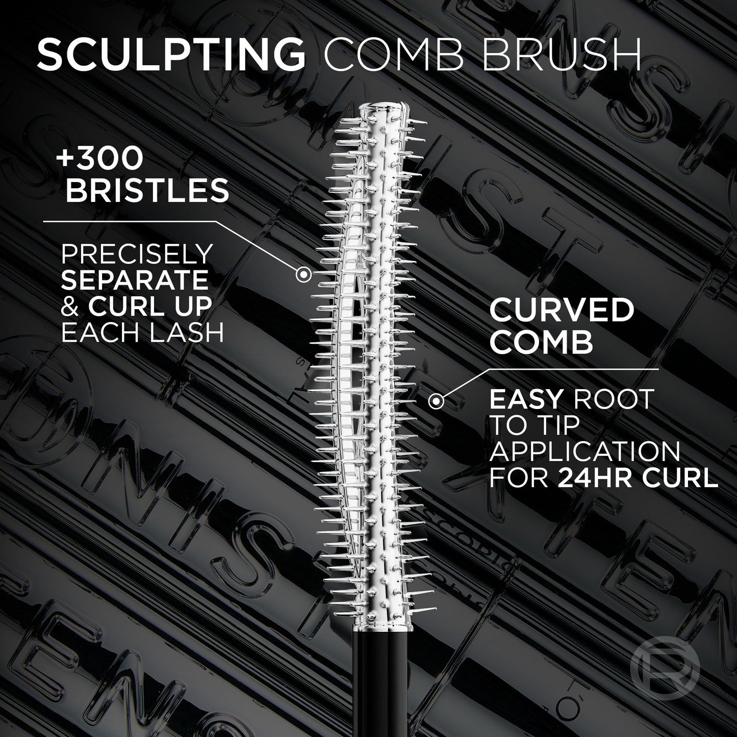L'Oreal Paris Extensionist Mascara, Lengthening, Volumizing, and Curling Formula For a Lash Extension Eye Makeup Look, Washable Black