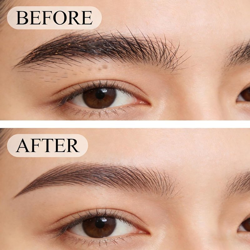 Eyebrow Wax Strips - 64 Pcs Natural Aloe Formula for Sensitive Skin | Hair Removal for Face, Upper Lip & Cheeks