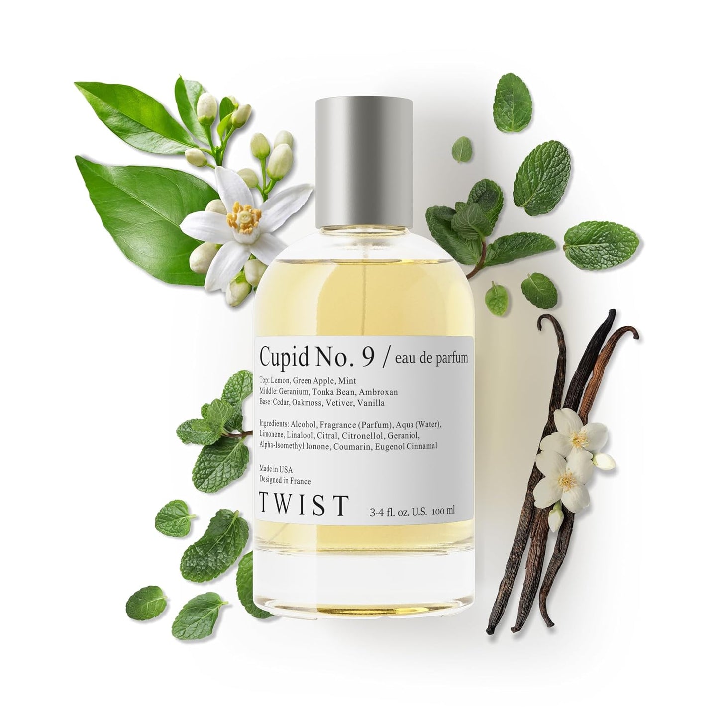 Eau De Parfum Inspired by Burberry Her - Long-Lasting Strawberry & Vanilla Fragrance Spray | 100 ml | Vegan & Clean Ingredients