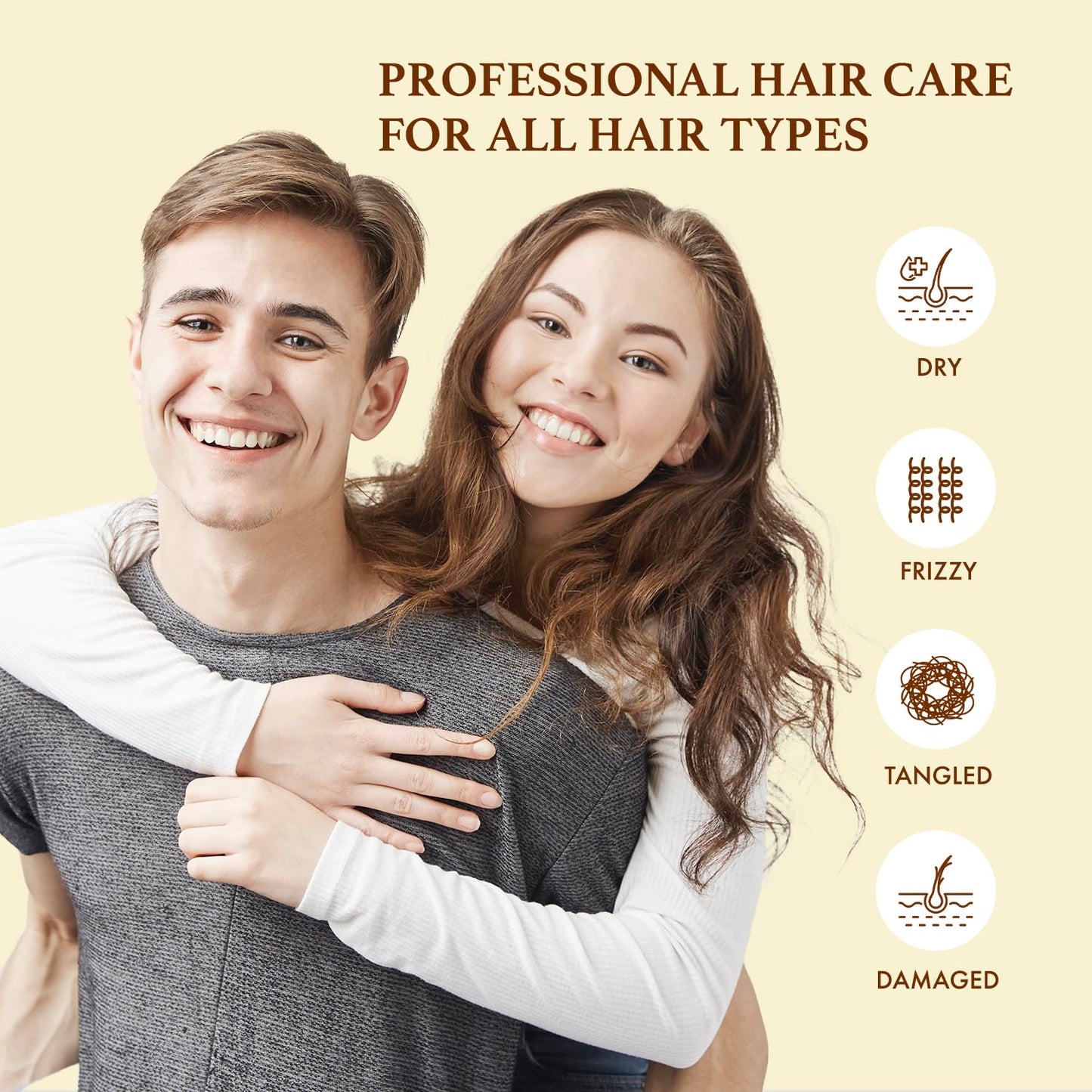 Hair Growth Serum - Rosemary & Castor Oil Blend for Thicker Hair | 50 ML Biotin Treatment