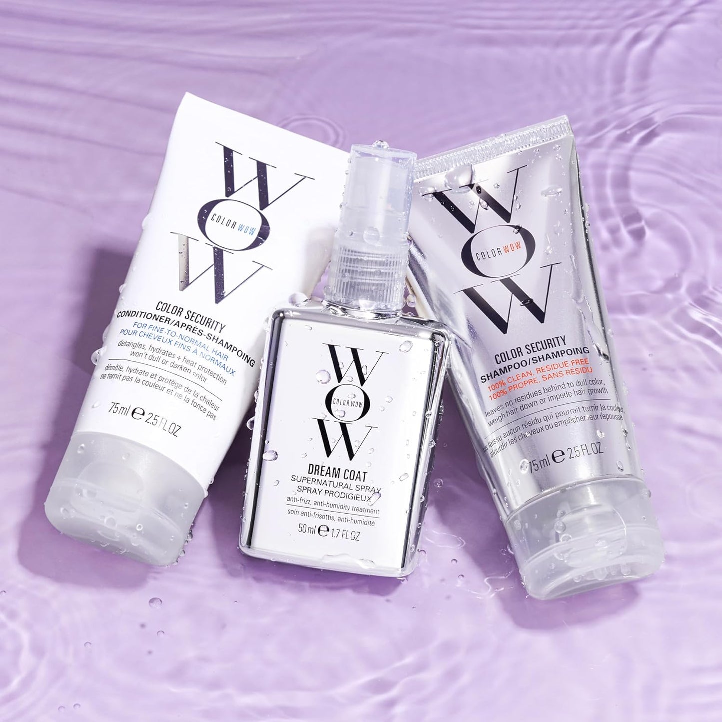 COLOR WOW Dream Coat Supernatural Spray - Frizz-Free, Shiny Hair | Award-Winning Anti-Humidity Treatment