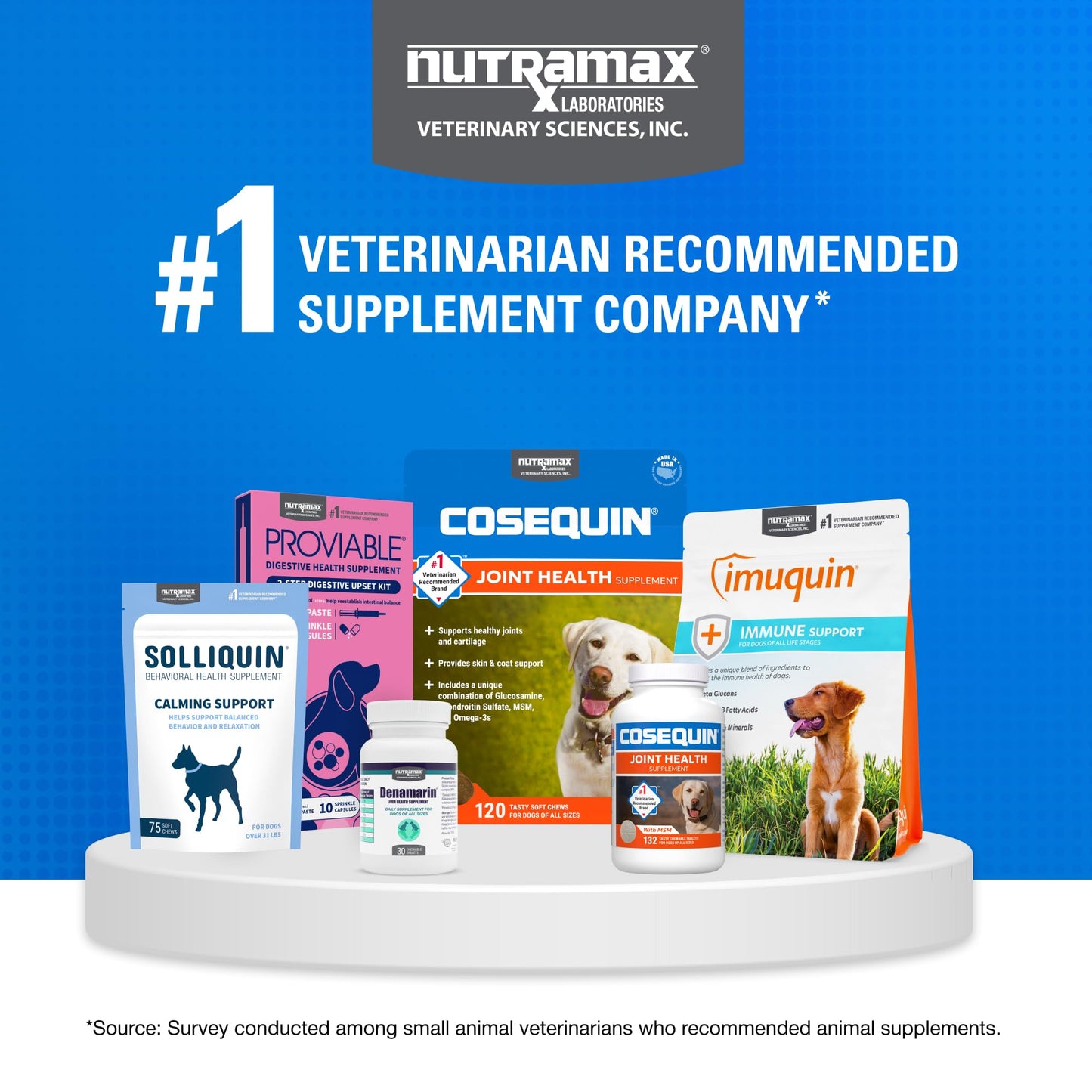 Nutramax Cosequin Joint Supplement for Dogs, Chewable Tablets, 132ct