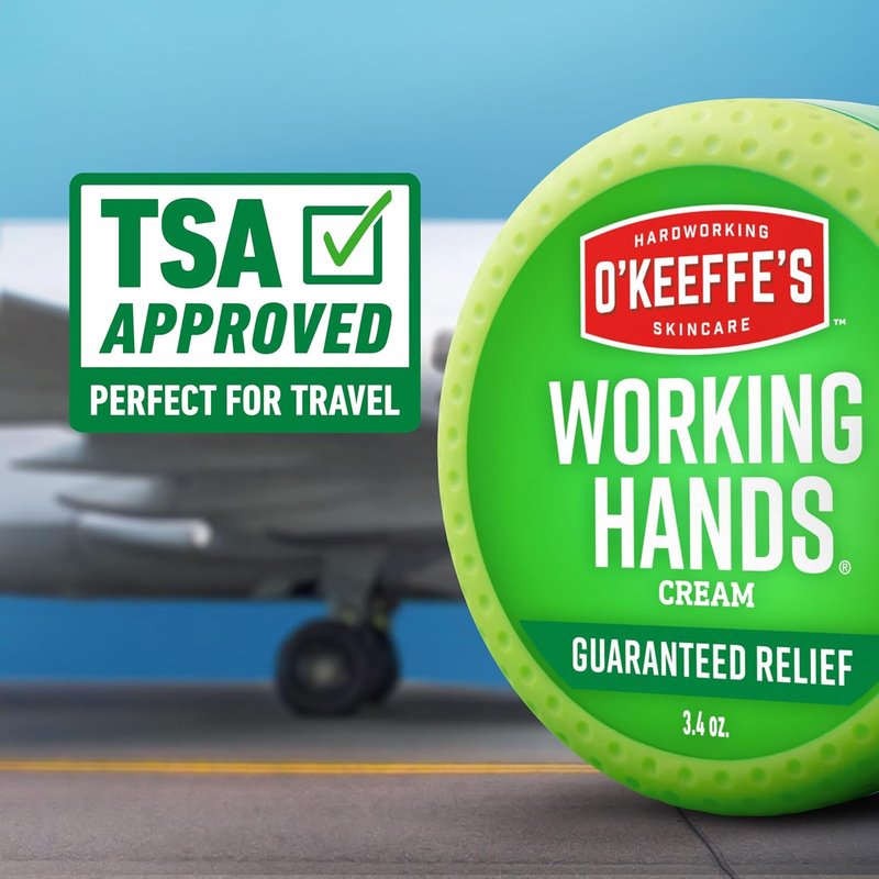 O'Keeffe's Hand Cream for Extreme Dryness - Repairing Formula for Cracked Hands | 3.4 oz Jar