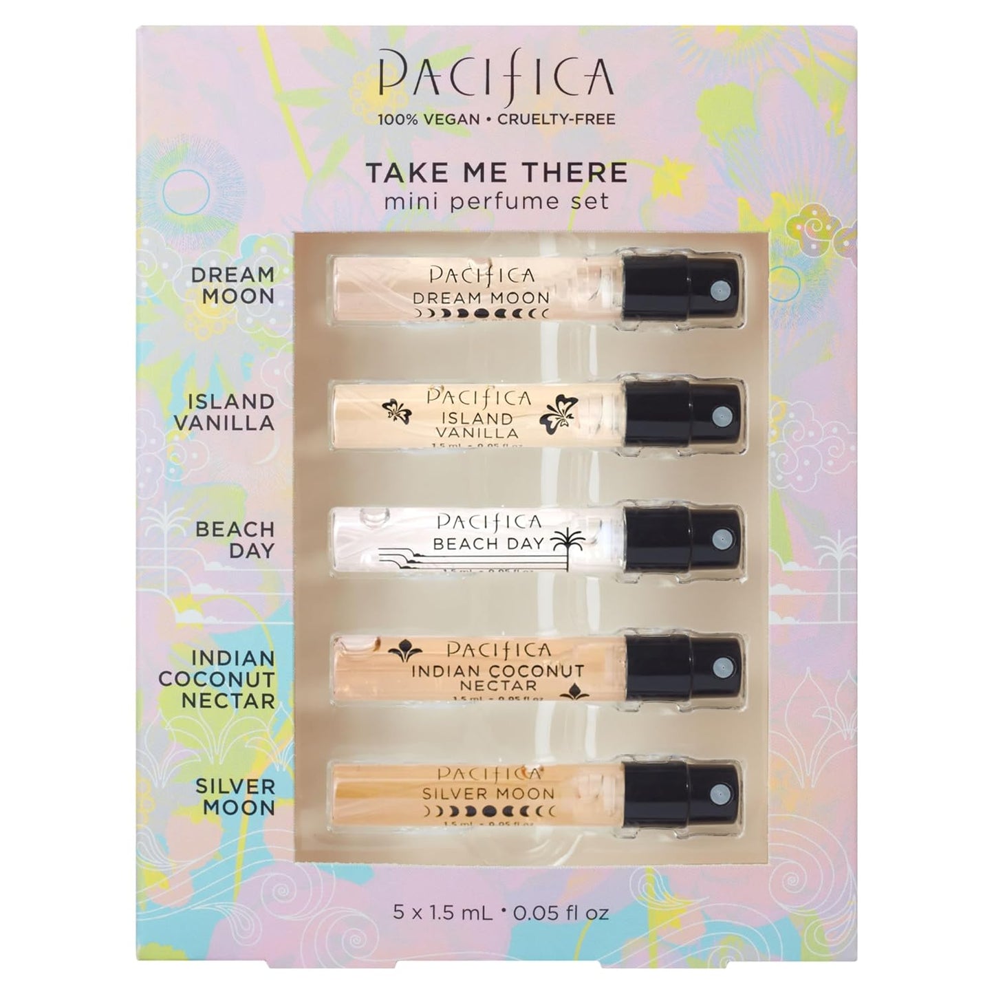 Beach Day Spray Perfume - Bliss Fragrance with Bergamot, Orange Flower & Sandalwood | Clean Vegan Eau de Toilette