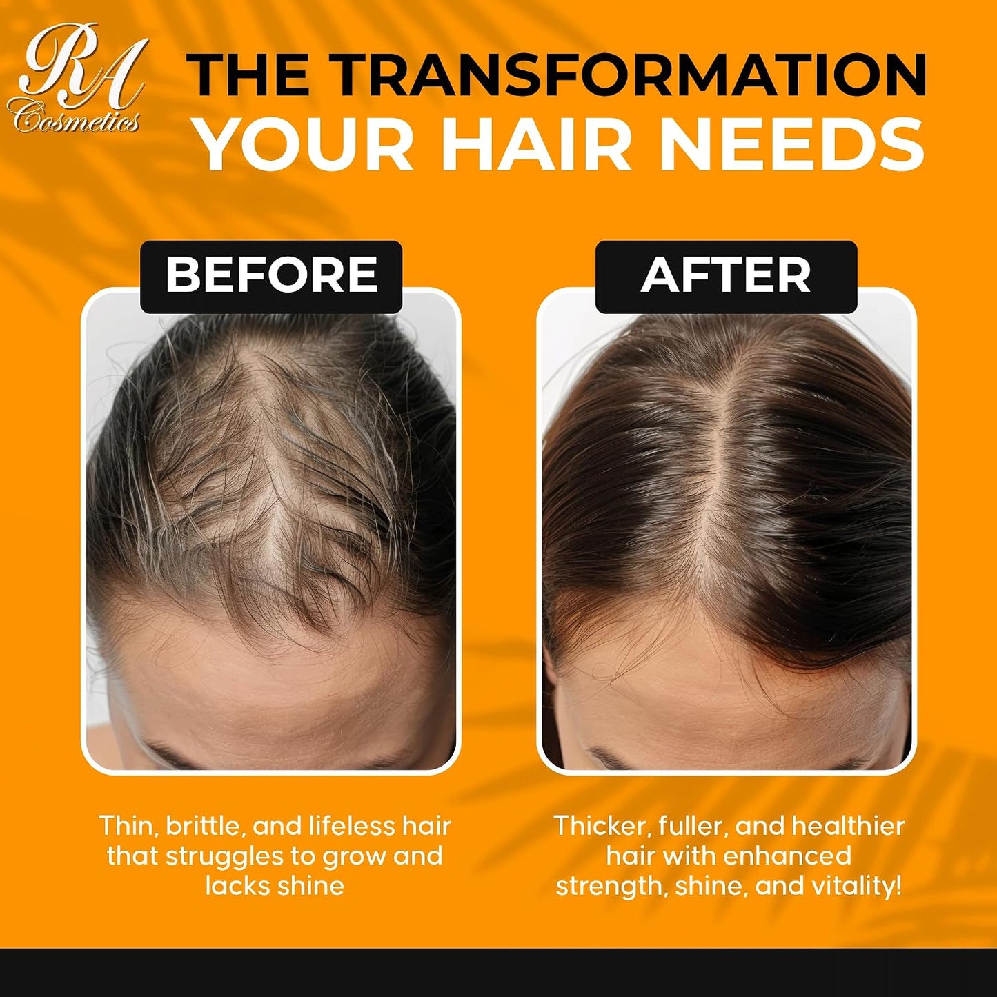 100% Natural Unrefined Batana Hair Oil - Healthy Hair Moisturizer | 16 oz | Strengthens & Nourishes Damaged Hair