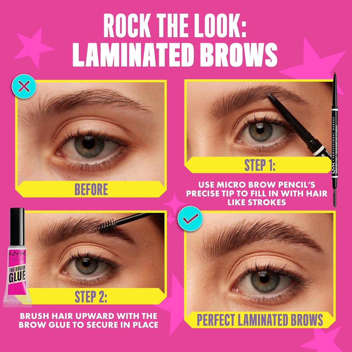 NYX Micro Brow Pencil - Precise Eyebrow Pencil for Defined Brows | Espresso Shade
