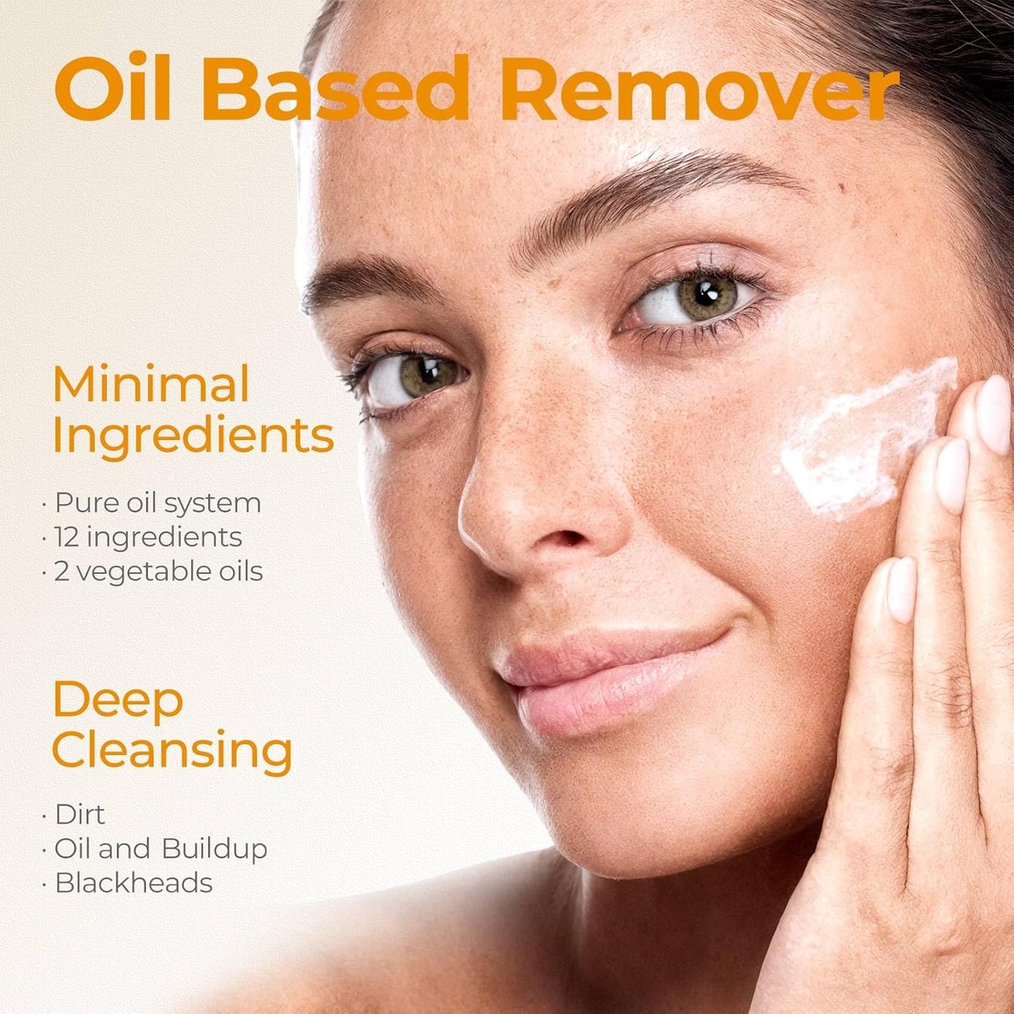 Makeup Remover Balm - Hydrating Deep Cleansing Oil-Based Formula | Gentle for All Skin Types, 85g/3oz