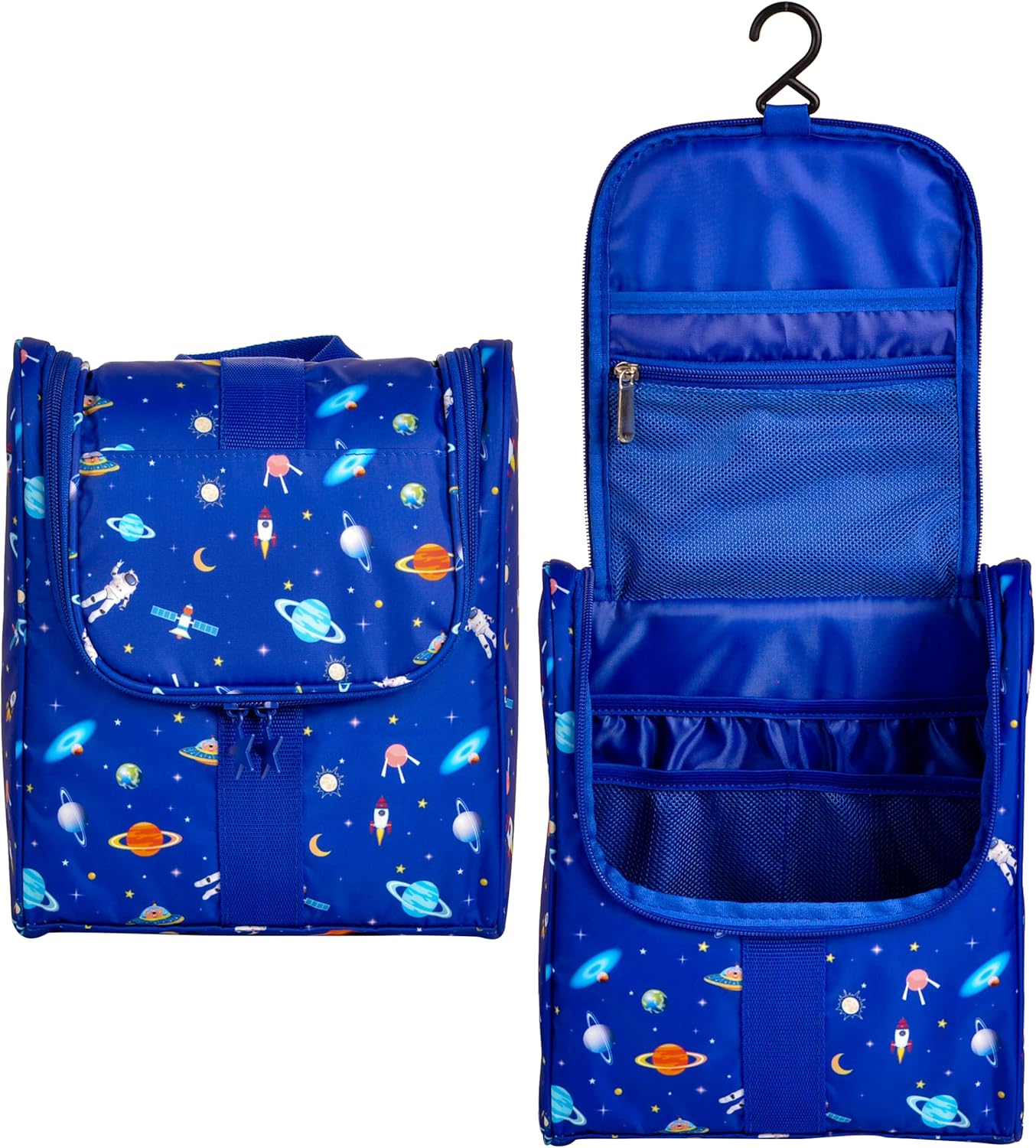 Cute Cartoon Kids Toiletry Bag - Astronaut Travel Cosmetic Organizer | Perfect for Boys & Girls