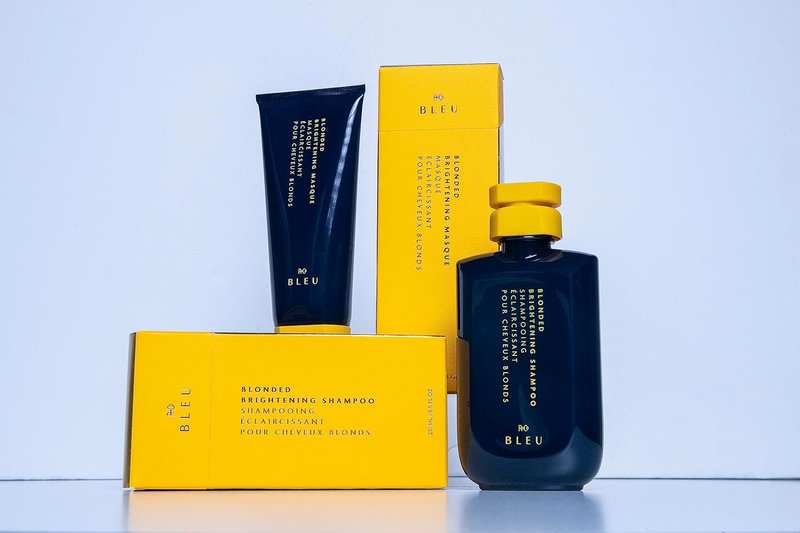 R+Co BLEU Blonded Brightening Masque - Revitalize Dull Blondes, Hydrate & Neutralize Yellow Undertones | 5 oz