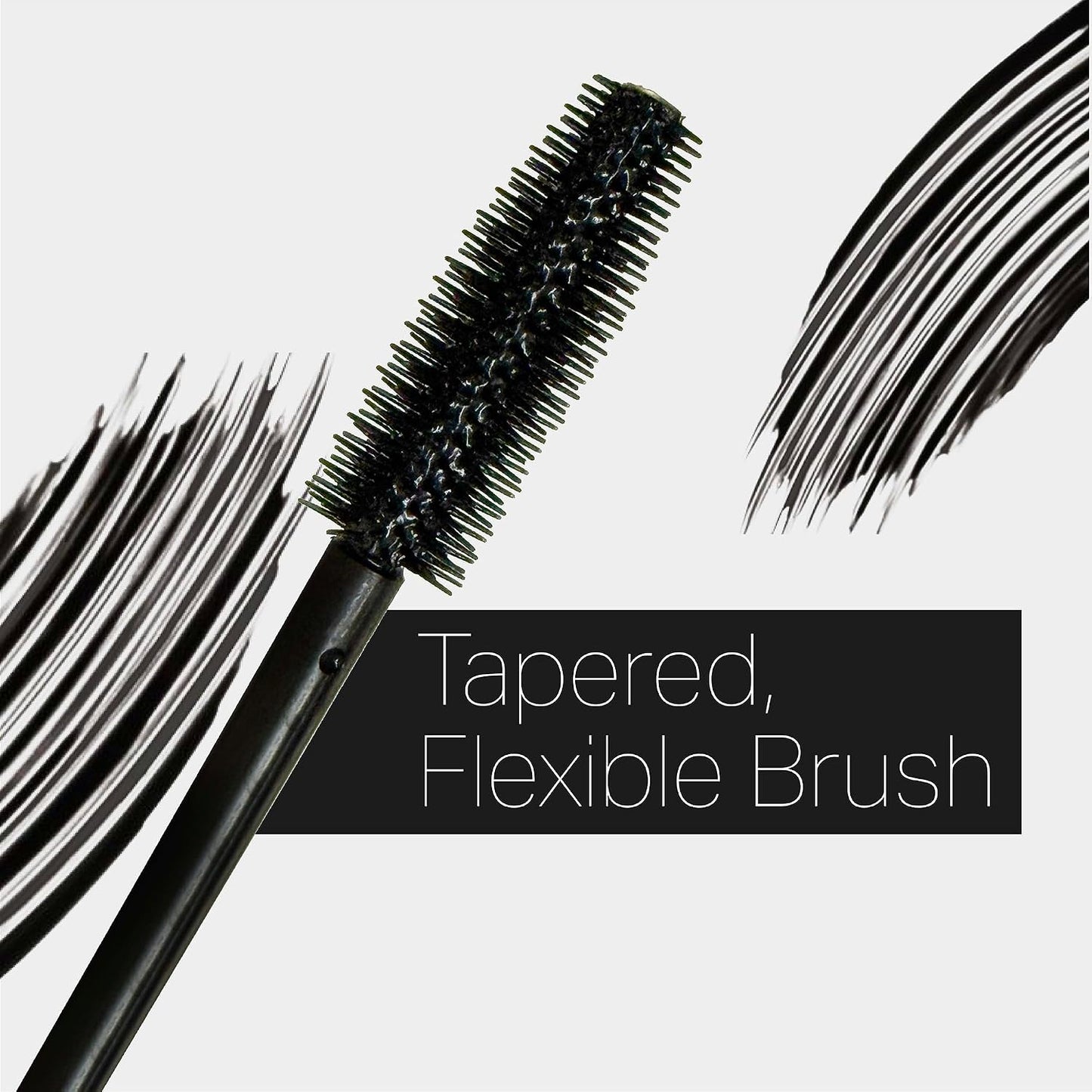 Lengthening Mascara - HD Lash Lift for Volume | Washable Ultra-Black Formula, 0.24 Fl Oz
