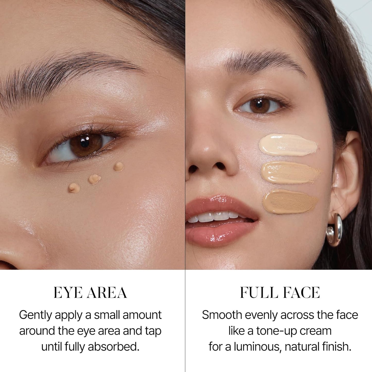 BANANA PDRN Conceal - Hydrating Under Eye Cream for Dark Circles | Advanced PDRN & Ectoin Formula, 0.52 oz (Caramel)