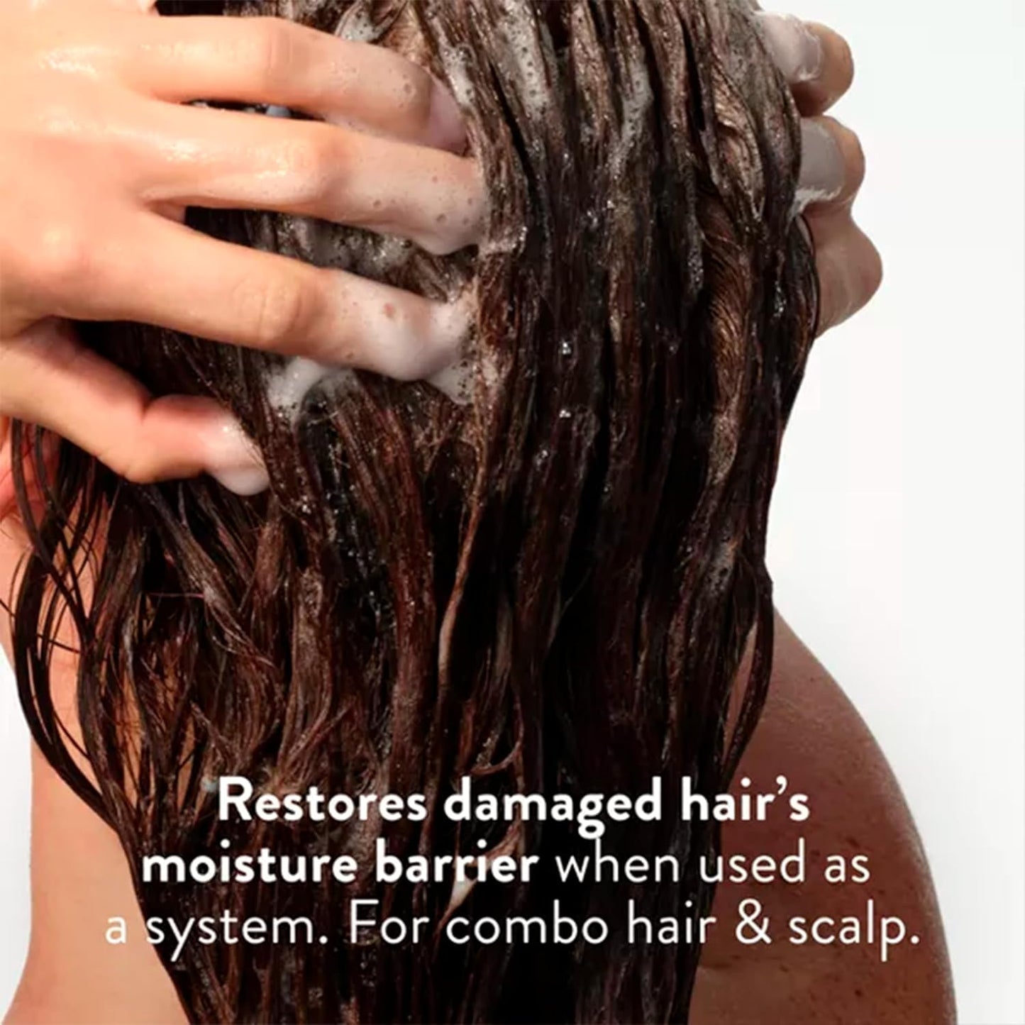 Restoring Shampoo & Conditioner for Sensitive Scalps | Bare Melon - 18oz (Pack of 2)