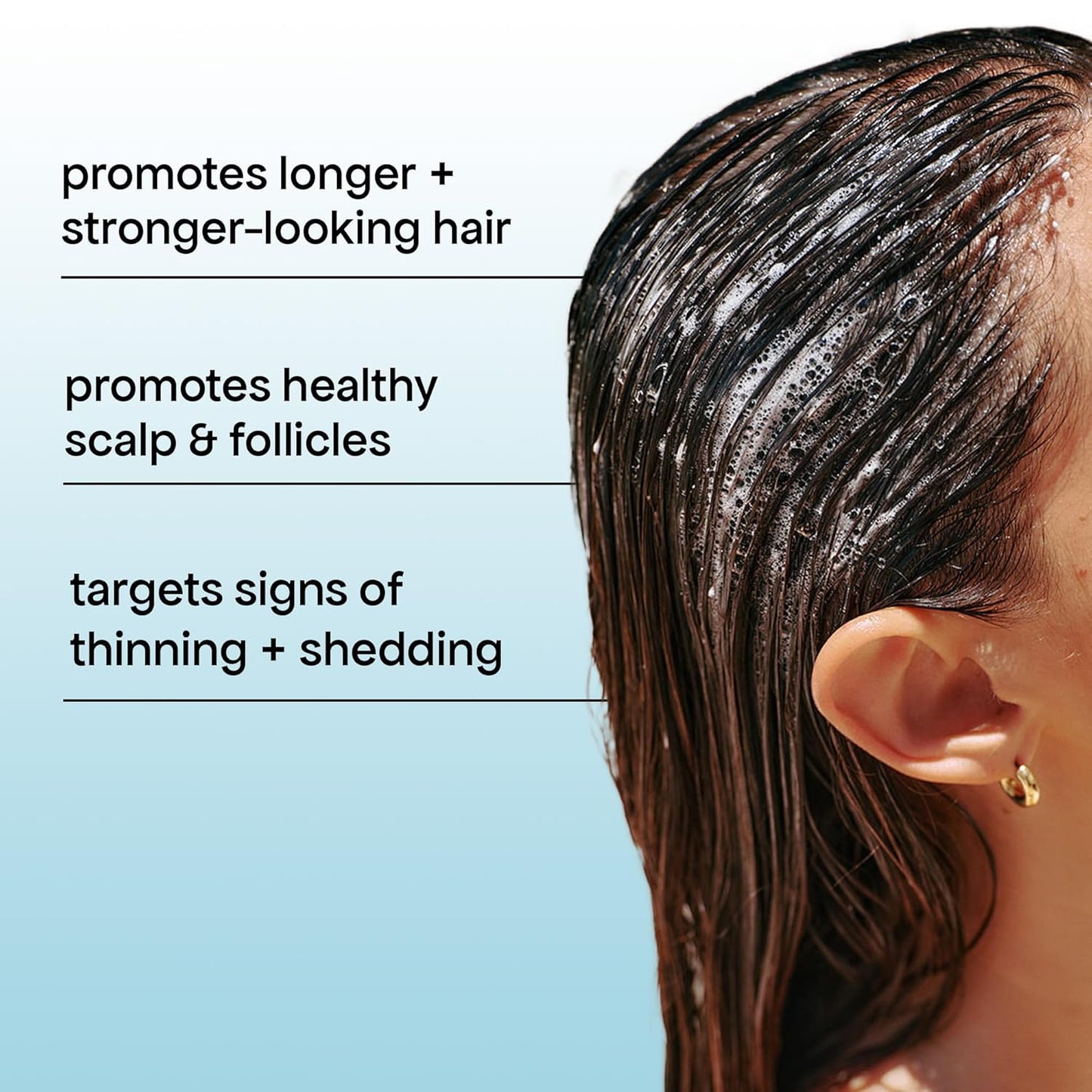 BondiBoost HG Anti-Thinning Shampoo & Conditioner Set - Clinically Tested for Fuller, Thicker Hair | 16.90 fl oz Each