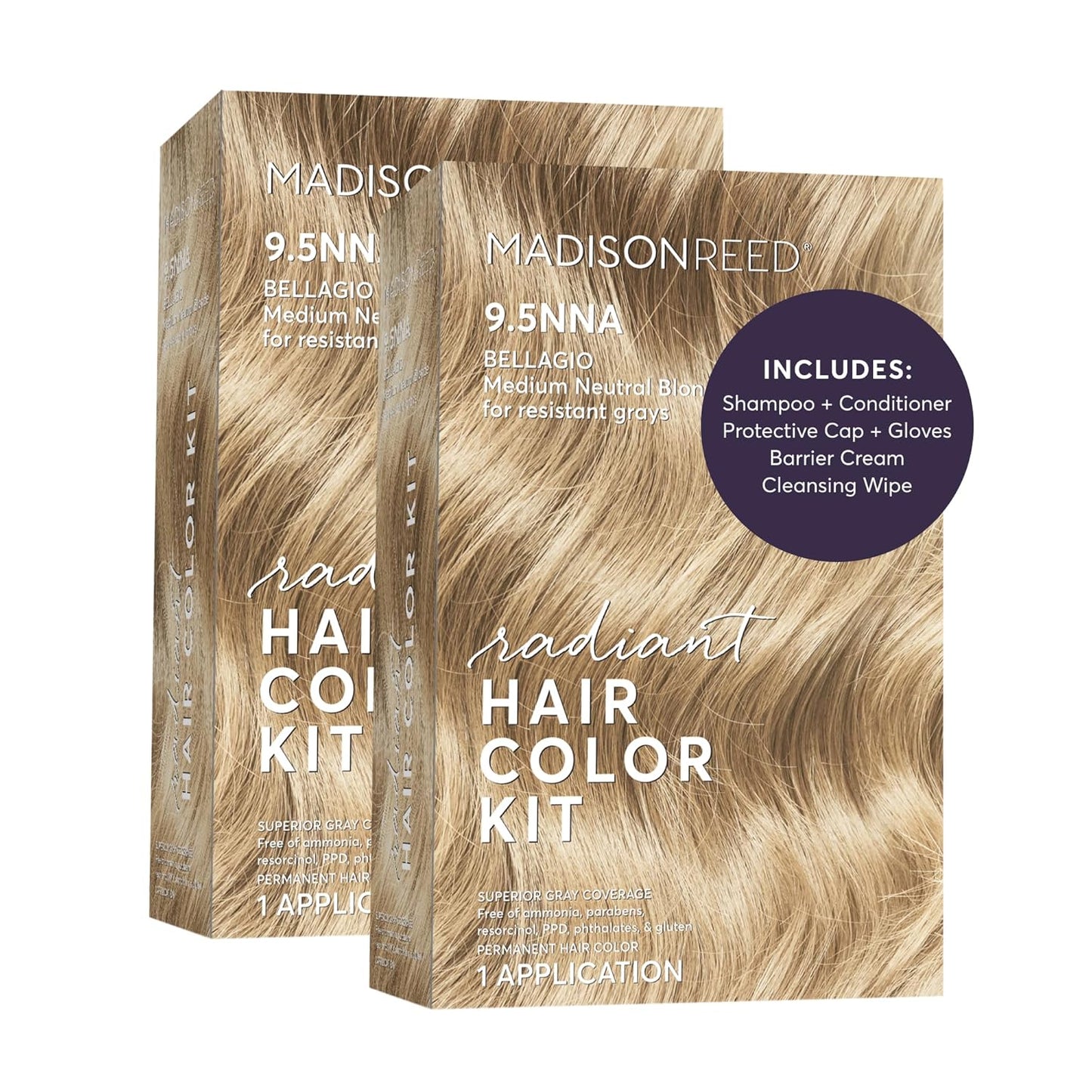 Madison Reed Radiant Hair Color Kit - 5RV Dark Garnet Red | Vivid Permanent Dye for Bold Color & Maximum Shine
