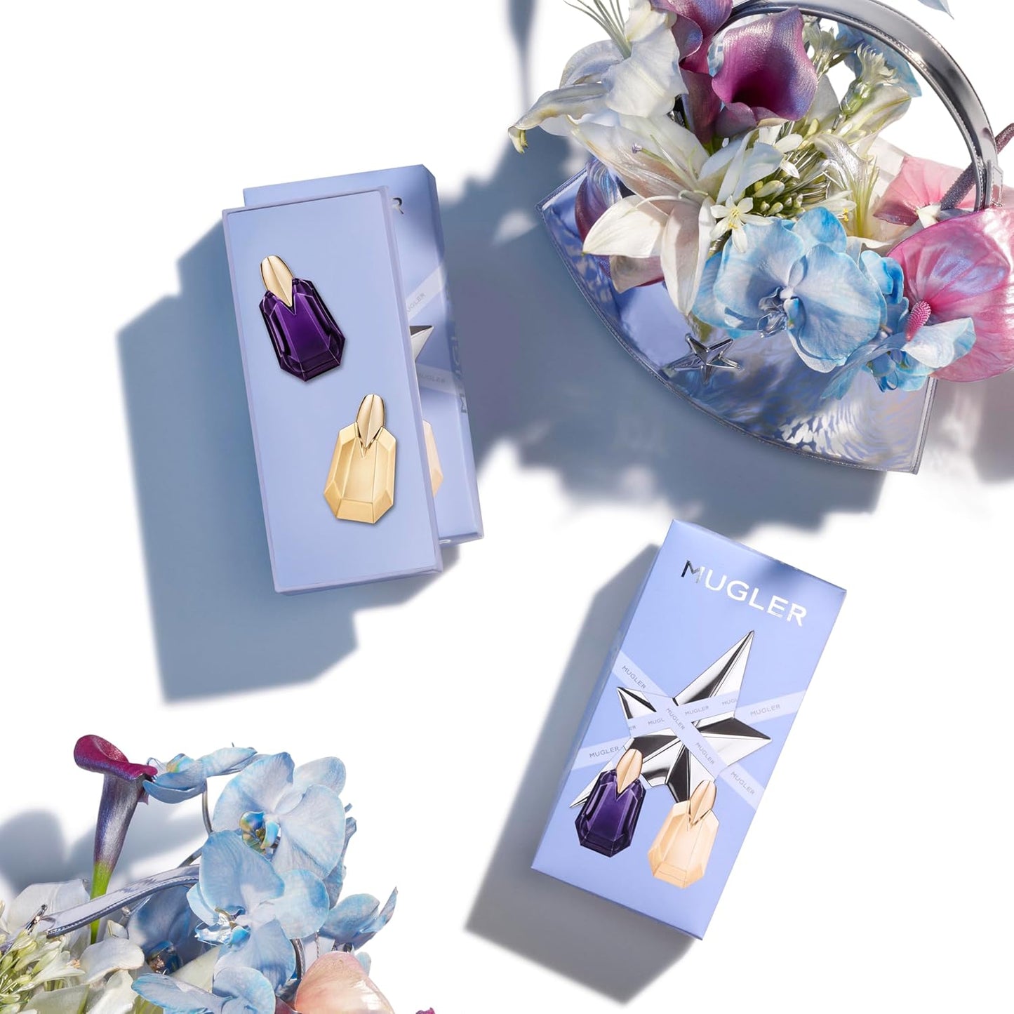 Mugler Alien & Alien Goddess Women's Fragrance Mini Gift Set - Floral & Woody | Travel Size 0.2 Fl Oz Each