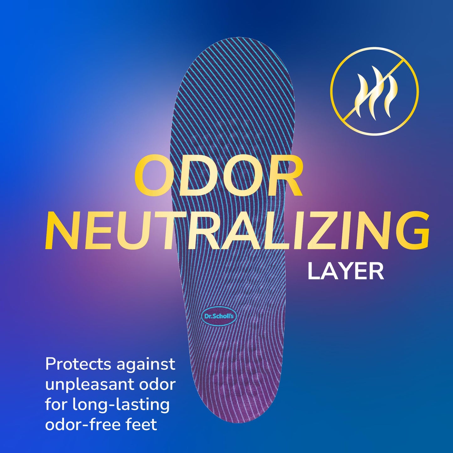 Dr. Scholl's Walk Longer Insoles for Women - Comfortable Plush Foam Cushioning Inserts for Walking, Hiking, and Standing on Feet All-Day with Arch Support - Walk 50% Longer Without Muscle Fatigue