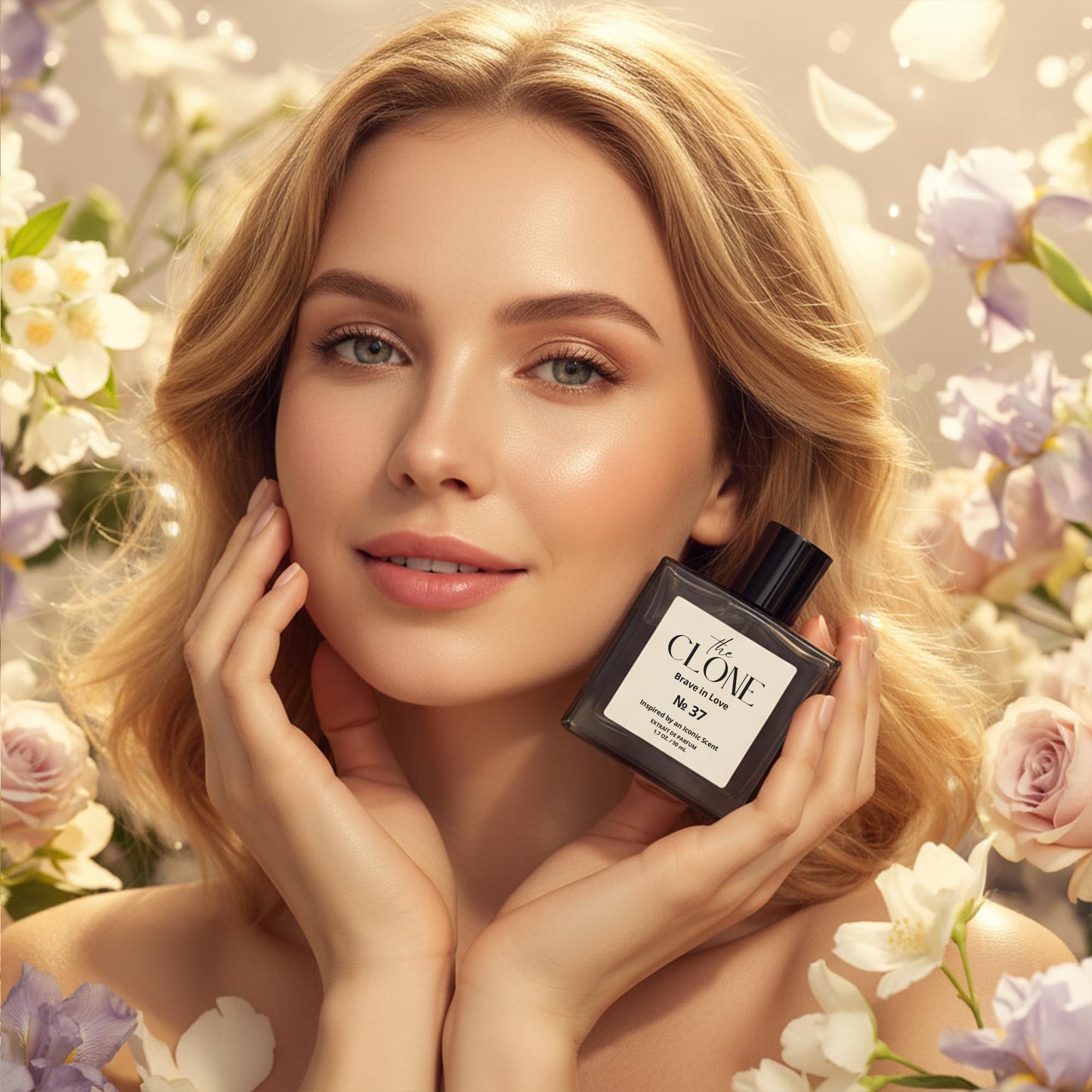 Clone, Brave in Love No. 37 - Inspired by Kilian's Love,Don’t Be Shy Perfume For Women Men Unisex, Extrait de Parfum, Fragrance Perfume Spray, 1.7 Fl Oz (50ml)