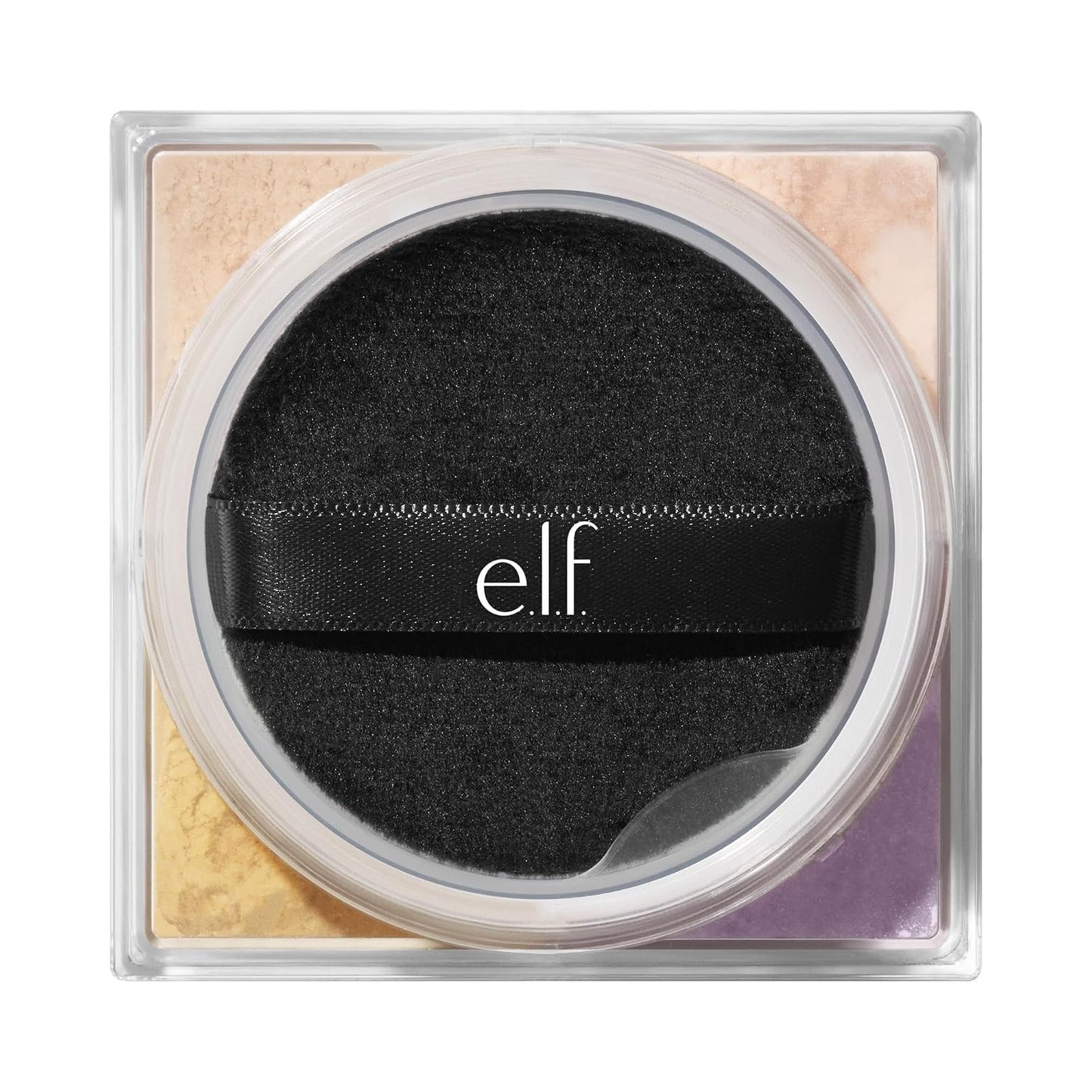 e.l.f. Brightening Loose Setting Powder Quad - Bakes, Blurs & Sets for Soft-Matte Radiance | Vegan, Medium-Tan